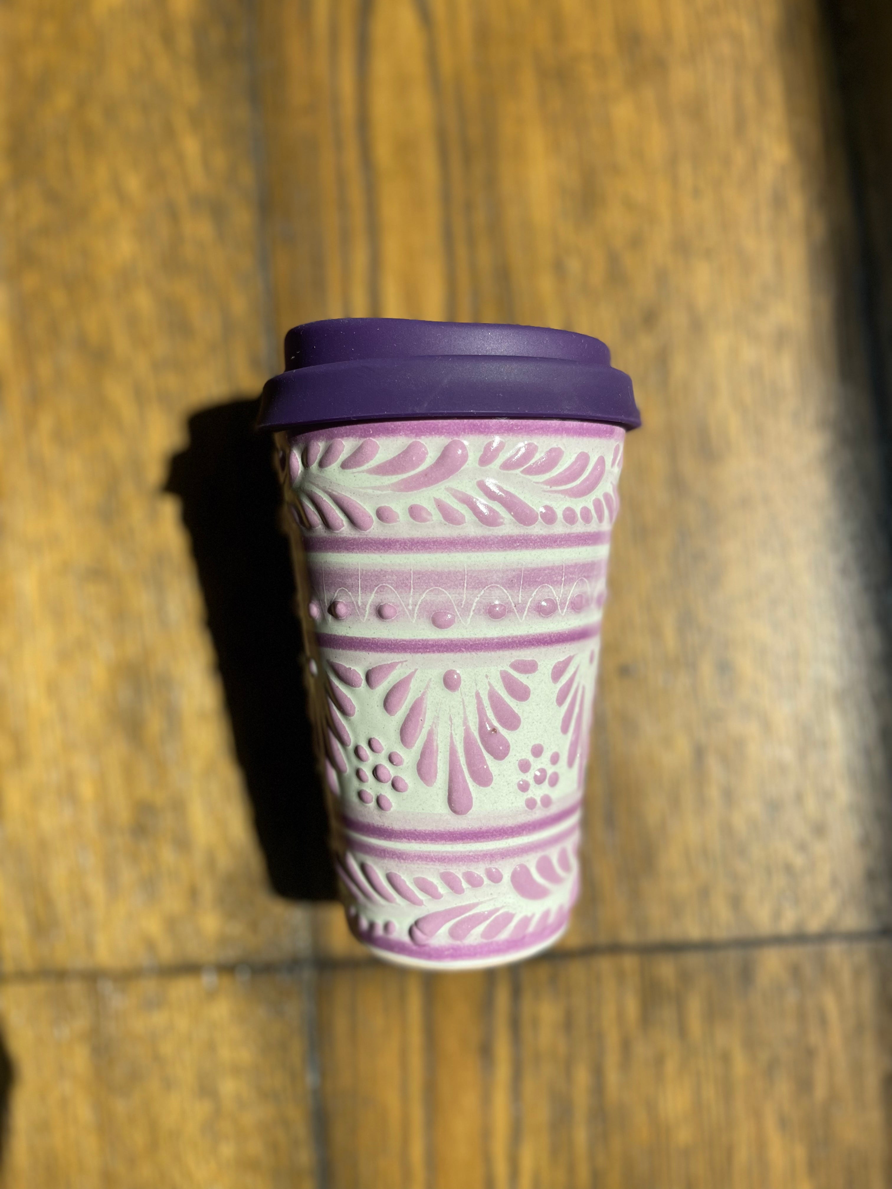 TAZA DE CAFE - MORADO