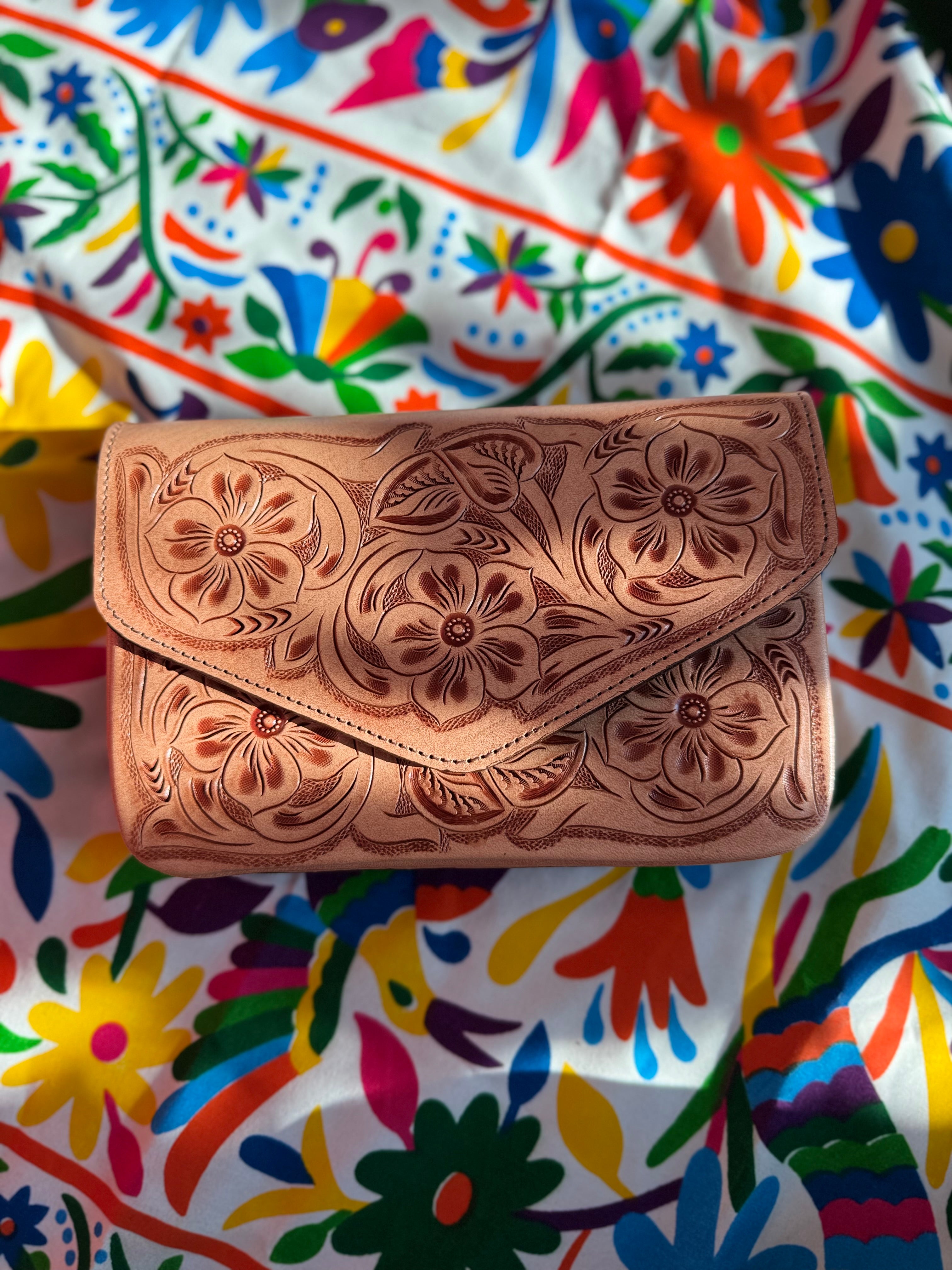 MARIA ELENA HANDBAG - TAN