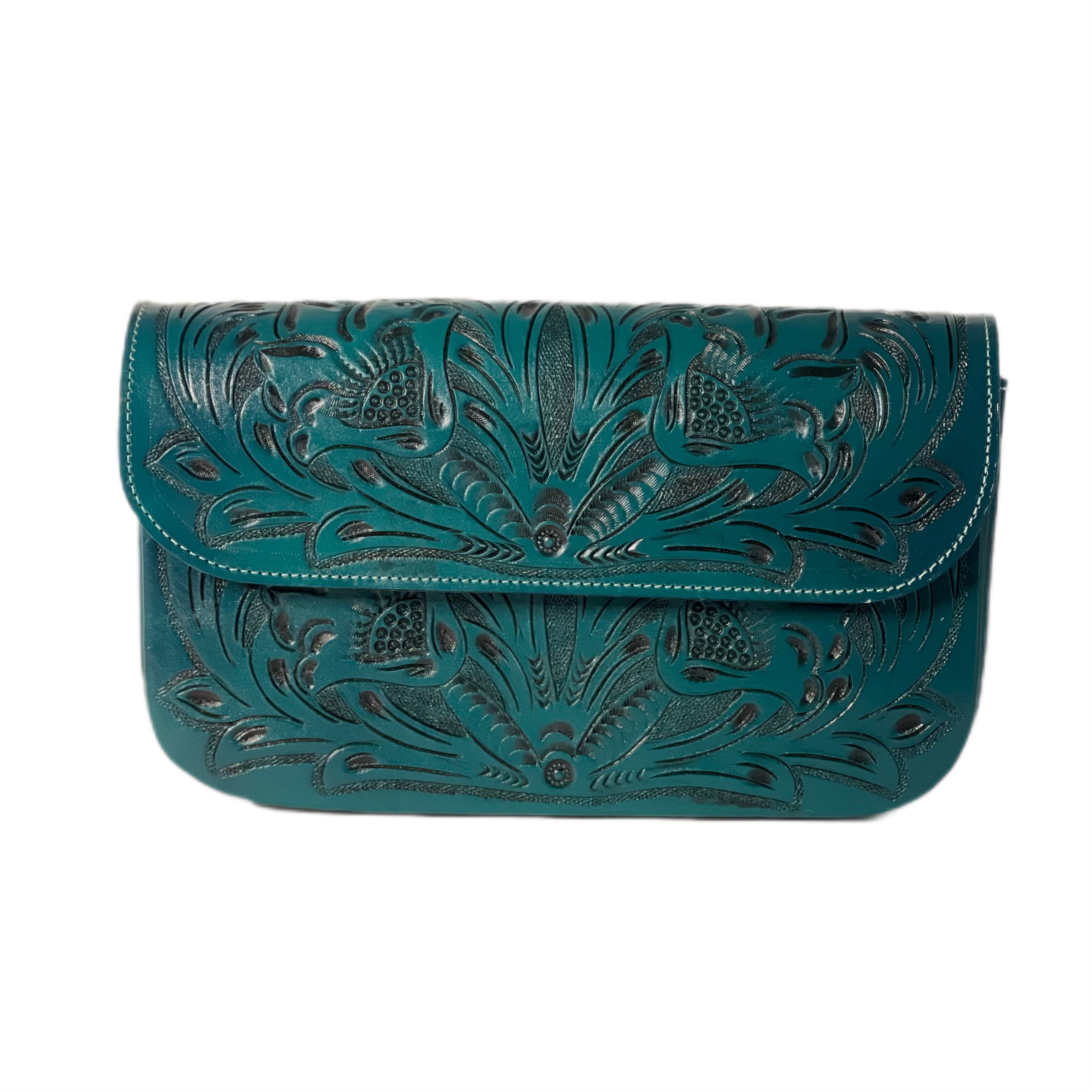MIA HANDBAG - EMERALD GREEN
