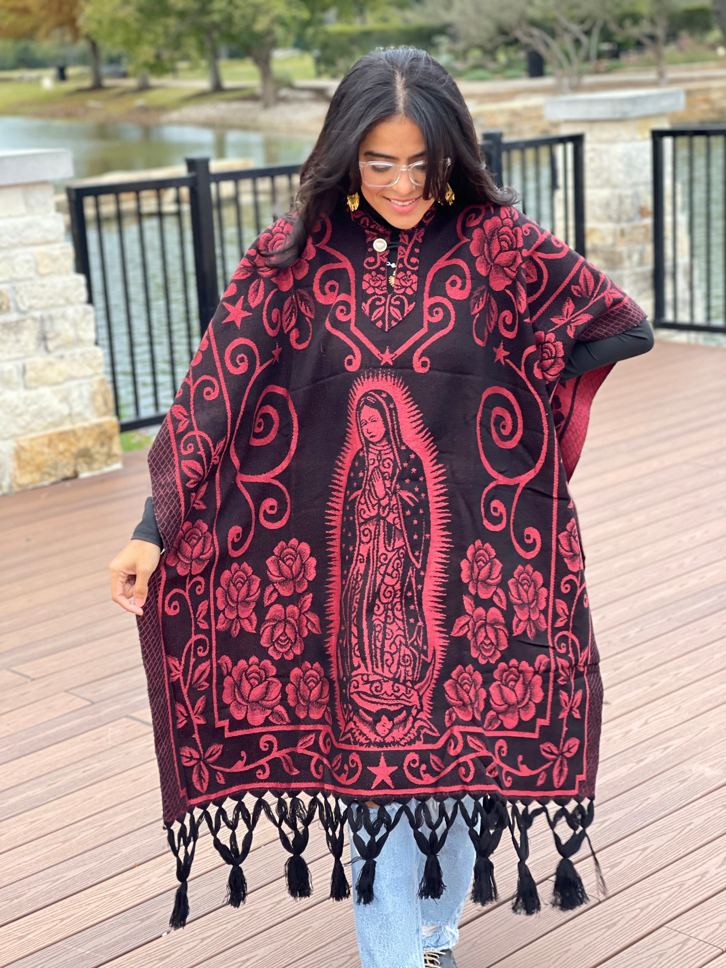 VIRGENCITA GABAN - RED ORANGE