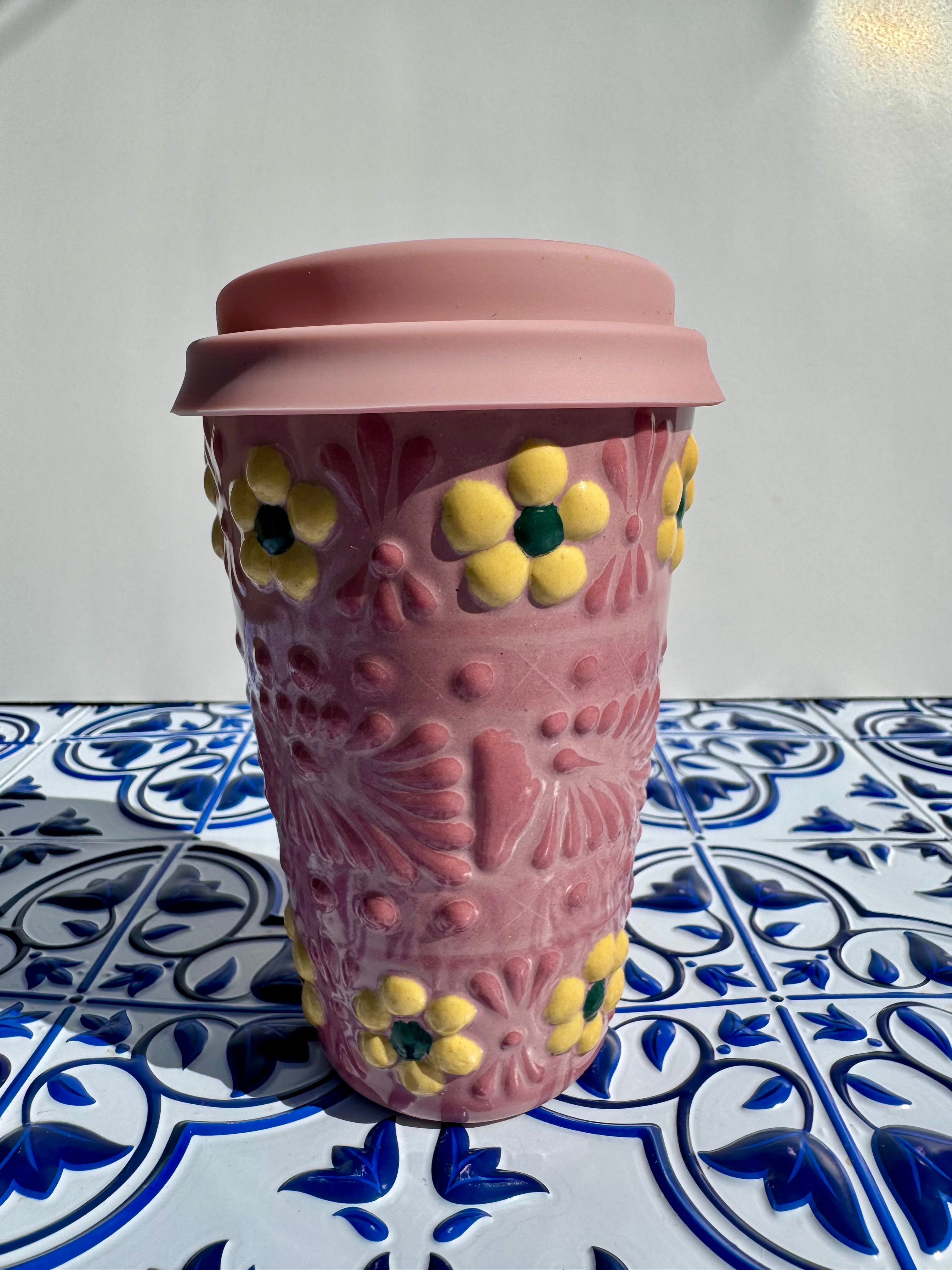 TAZA TALAVERA - PINK GIRLY 🌸