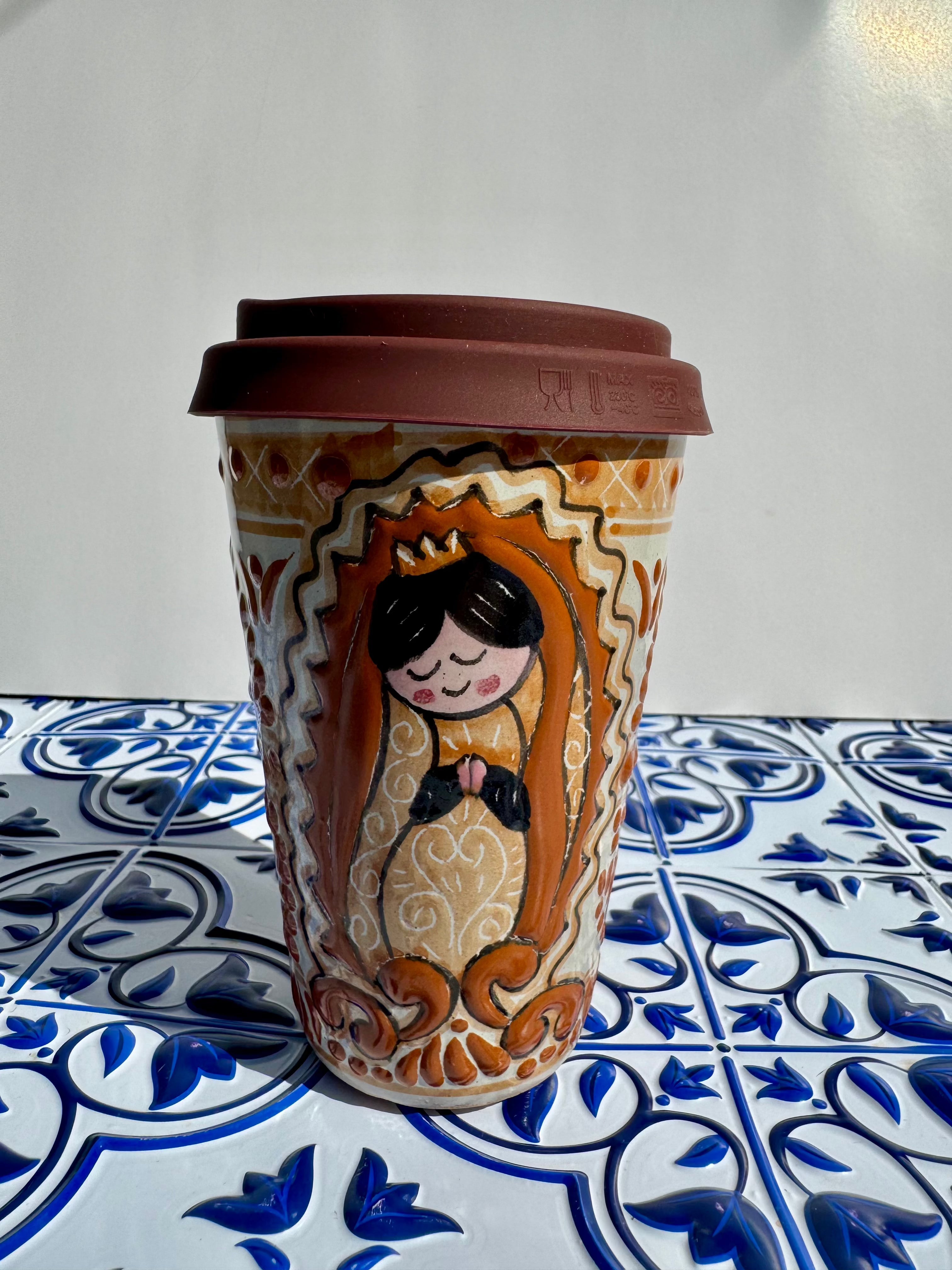 TAZA TALAVERA - VIRGENCITA CAFE