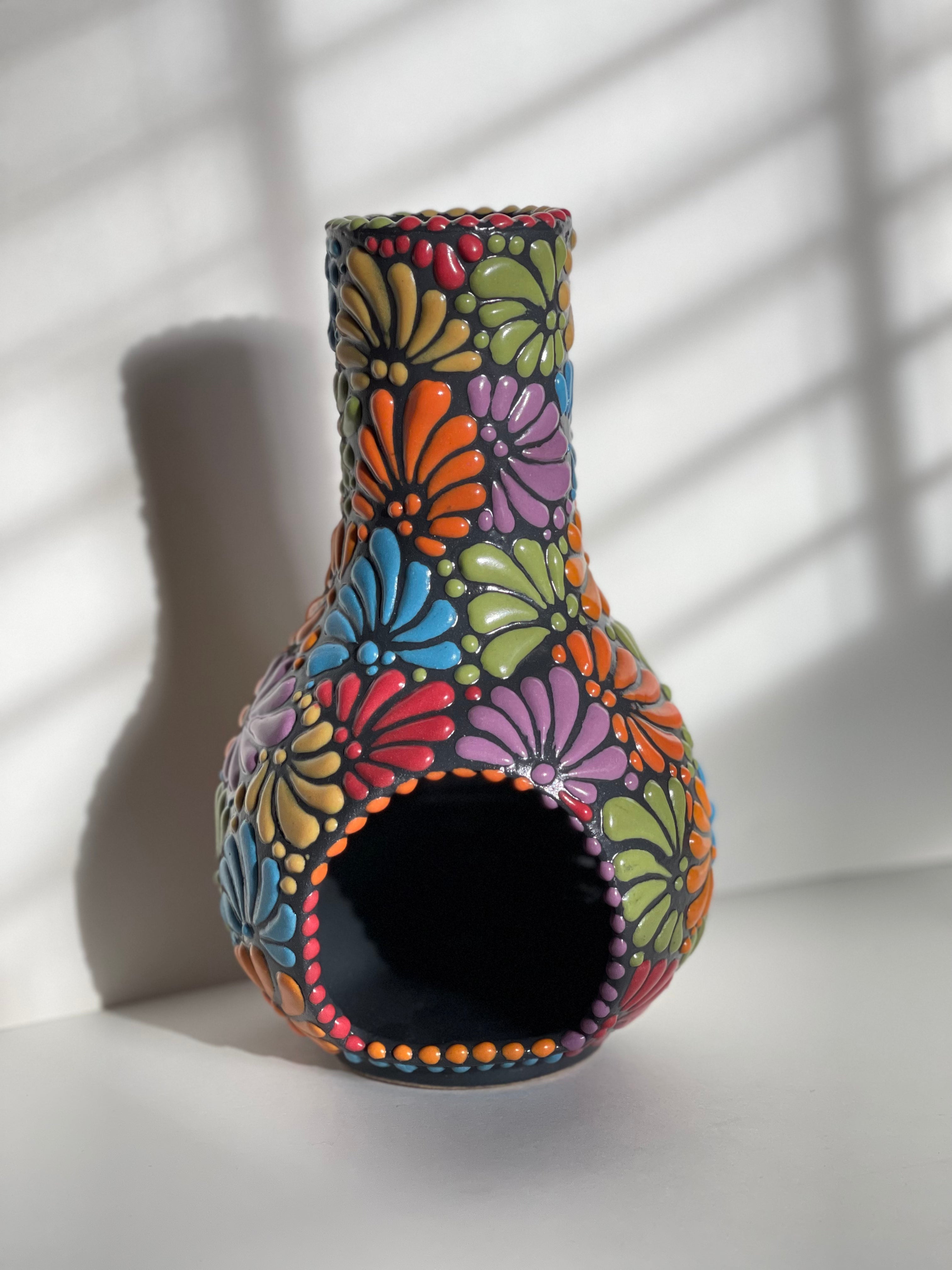 MINI CHIMENEA - DE COLORES BLACK