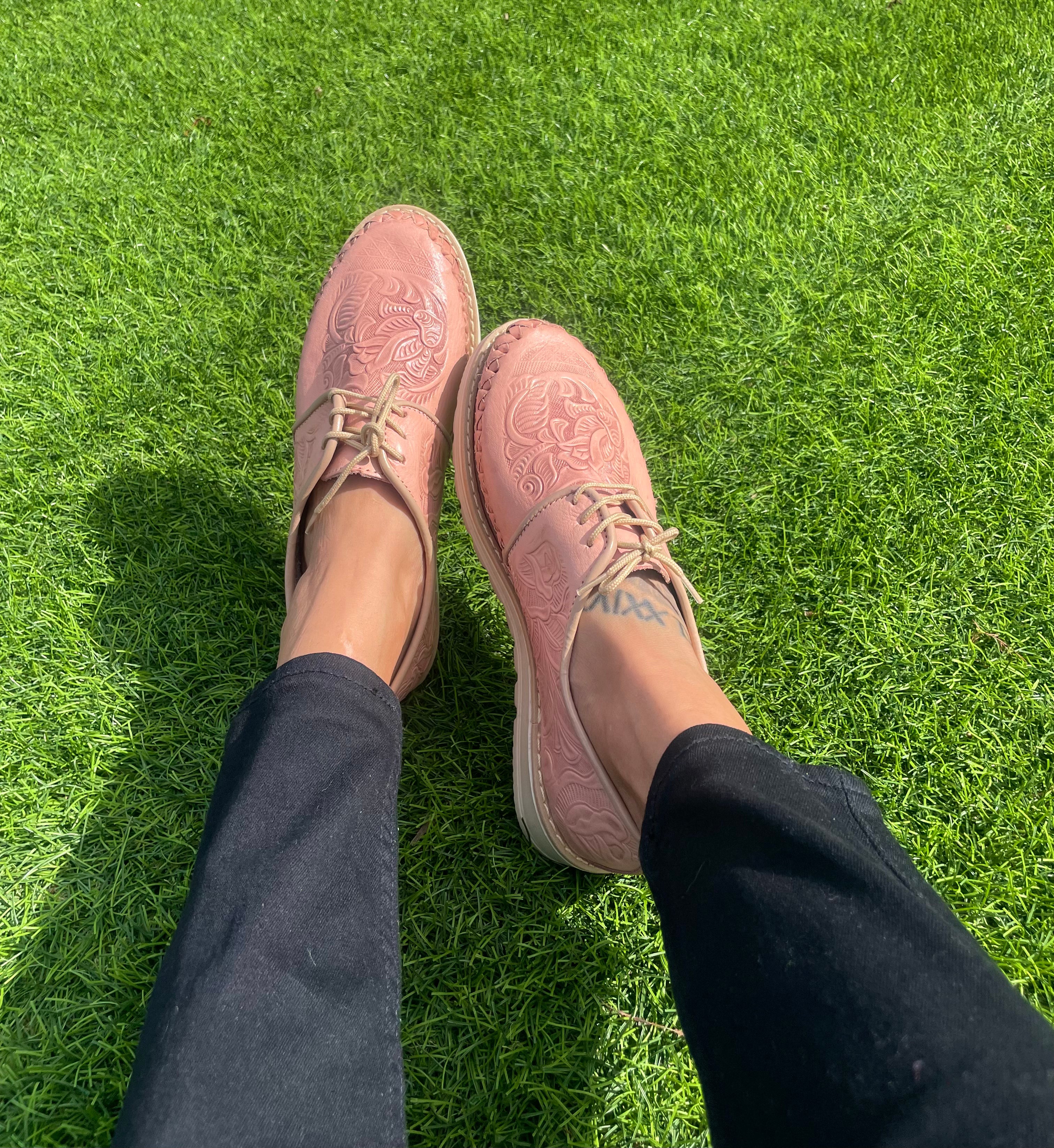 MOCASÍN ROSA PASTEL