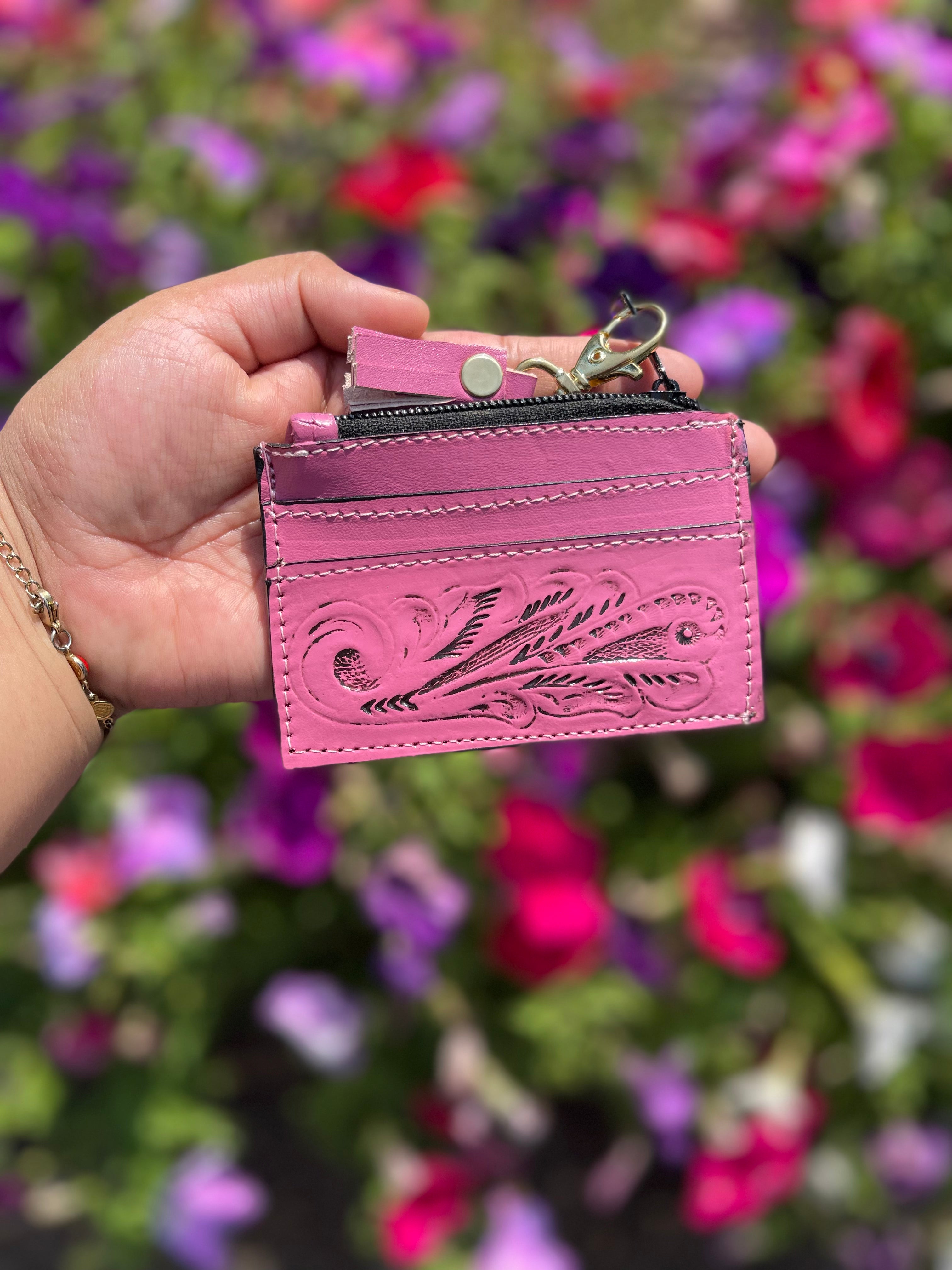 CLUTCH / MONEDERO FLOWER
