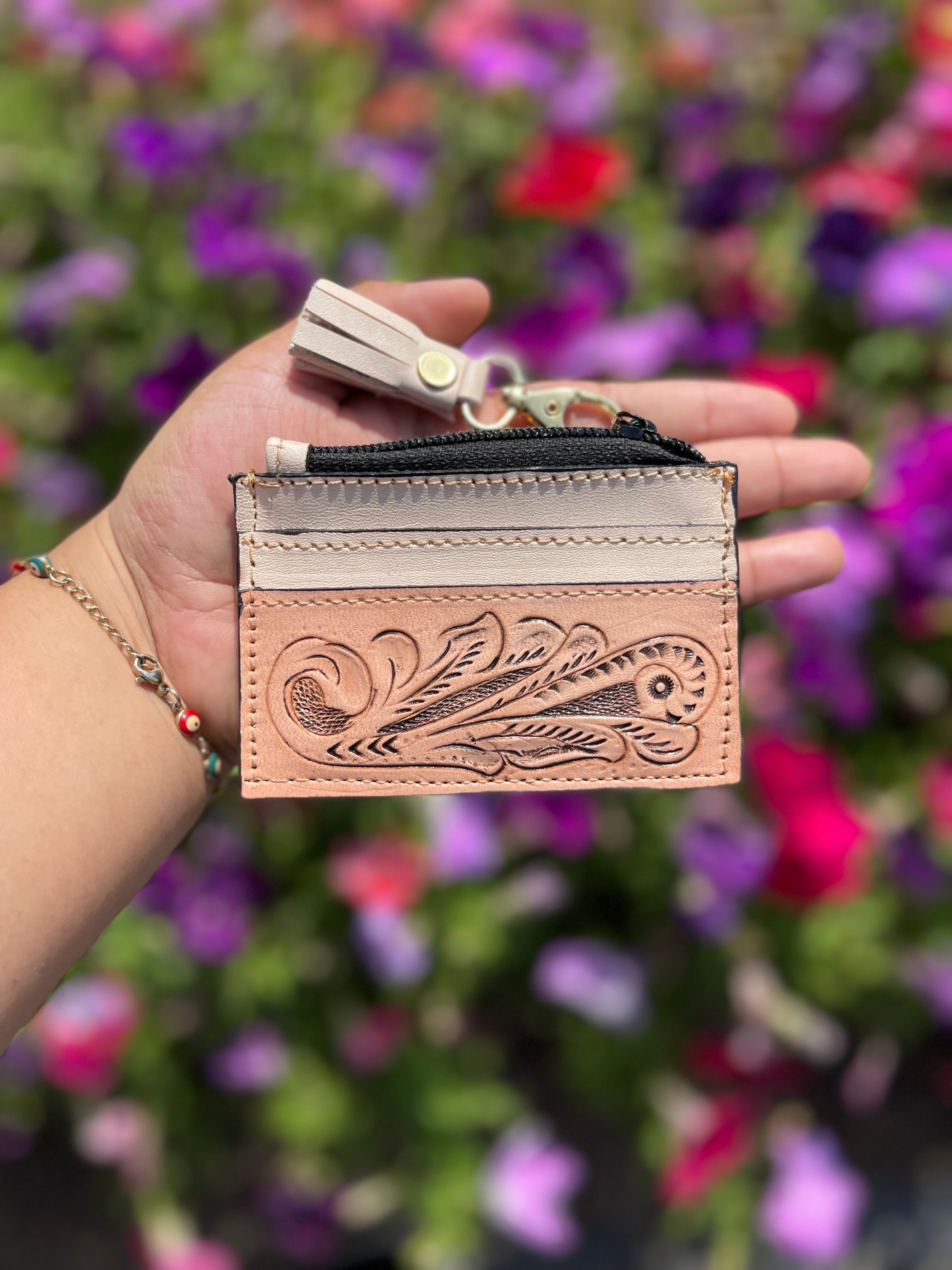 CLUTCH / MONEDERO FLOWER