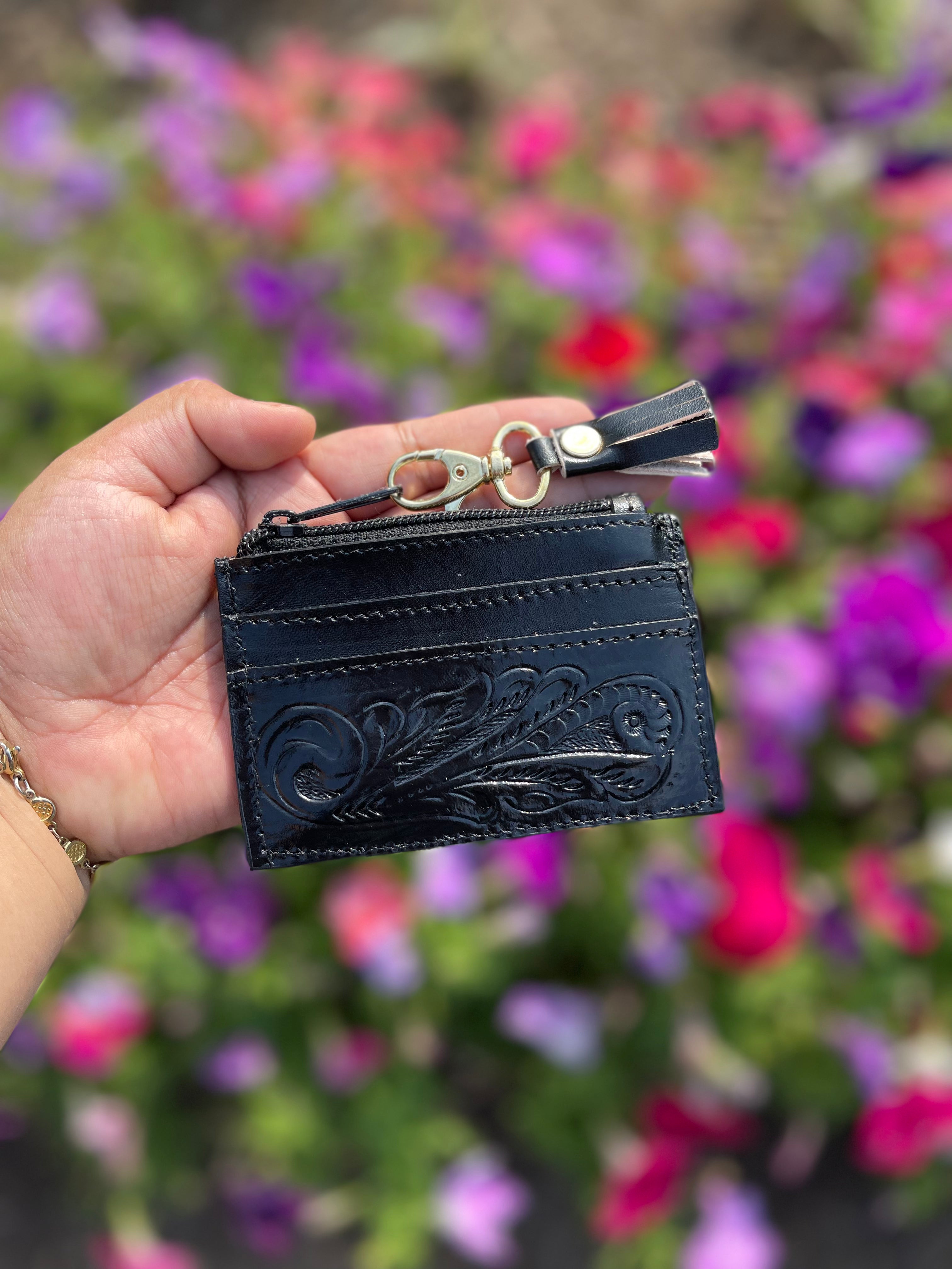 CLUTCH / MONEDERO FLOWER