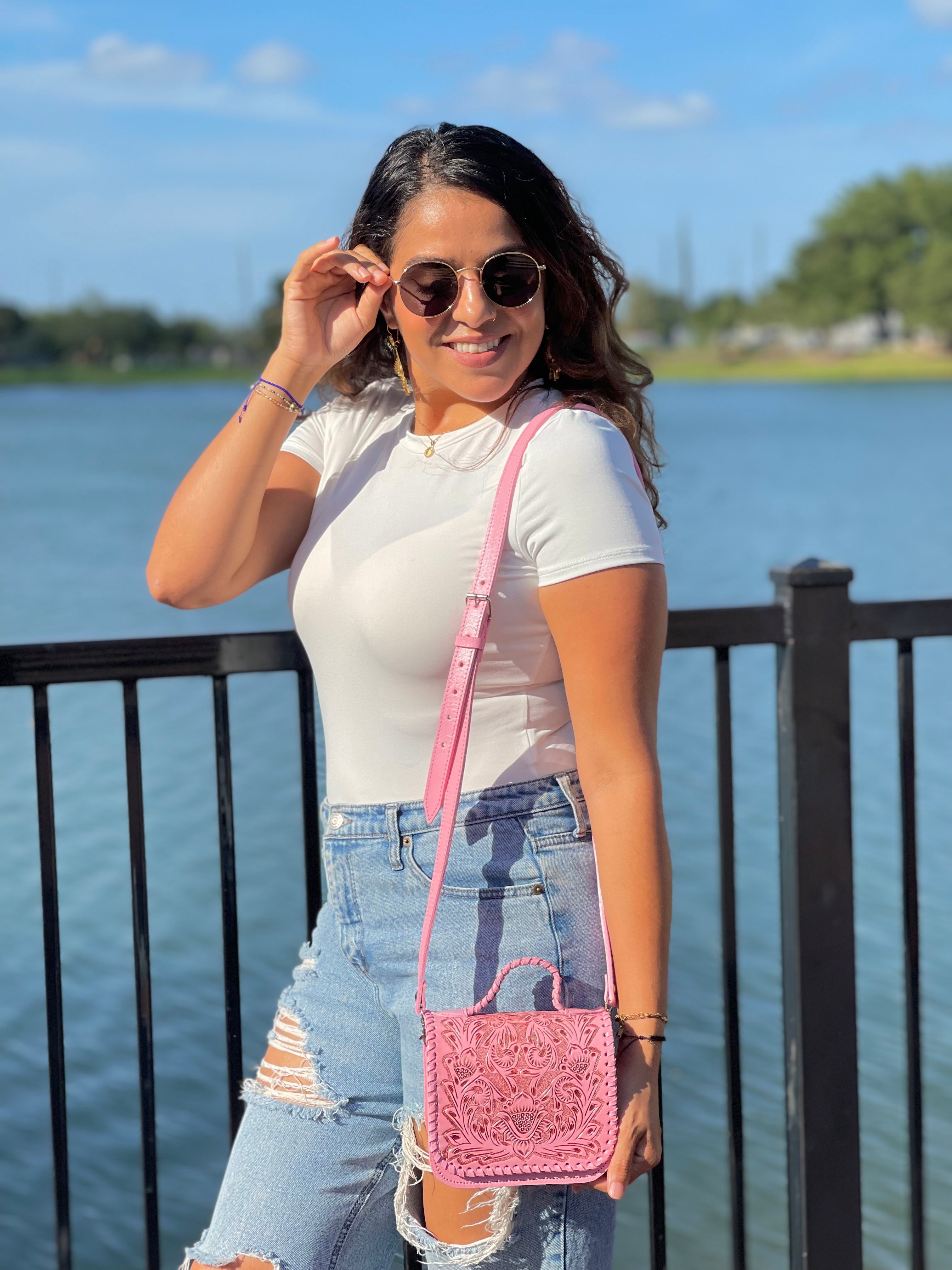 MINI VICTORIA HANDBAG - PINK