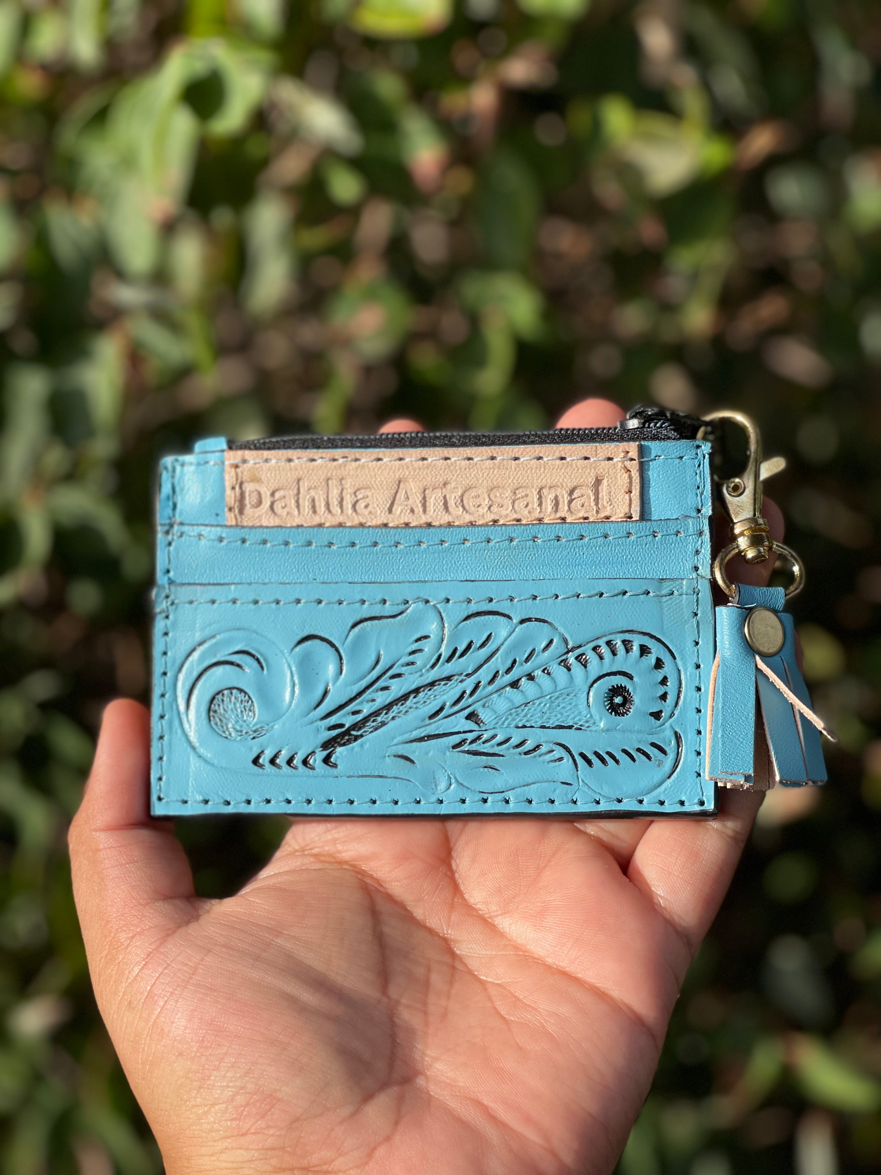 TARJETERO - TIFFANY BLUE