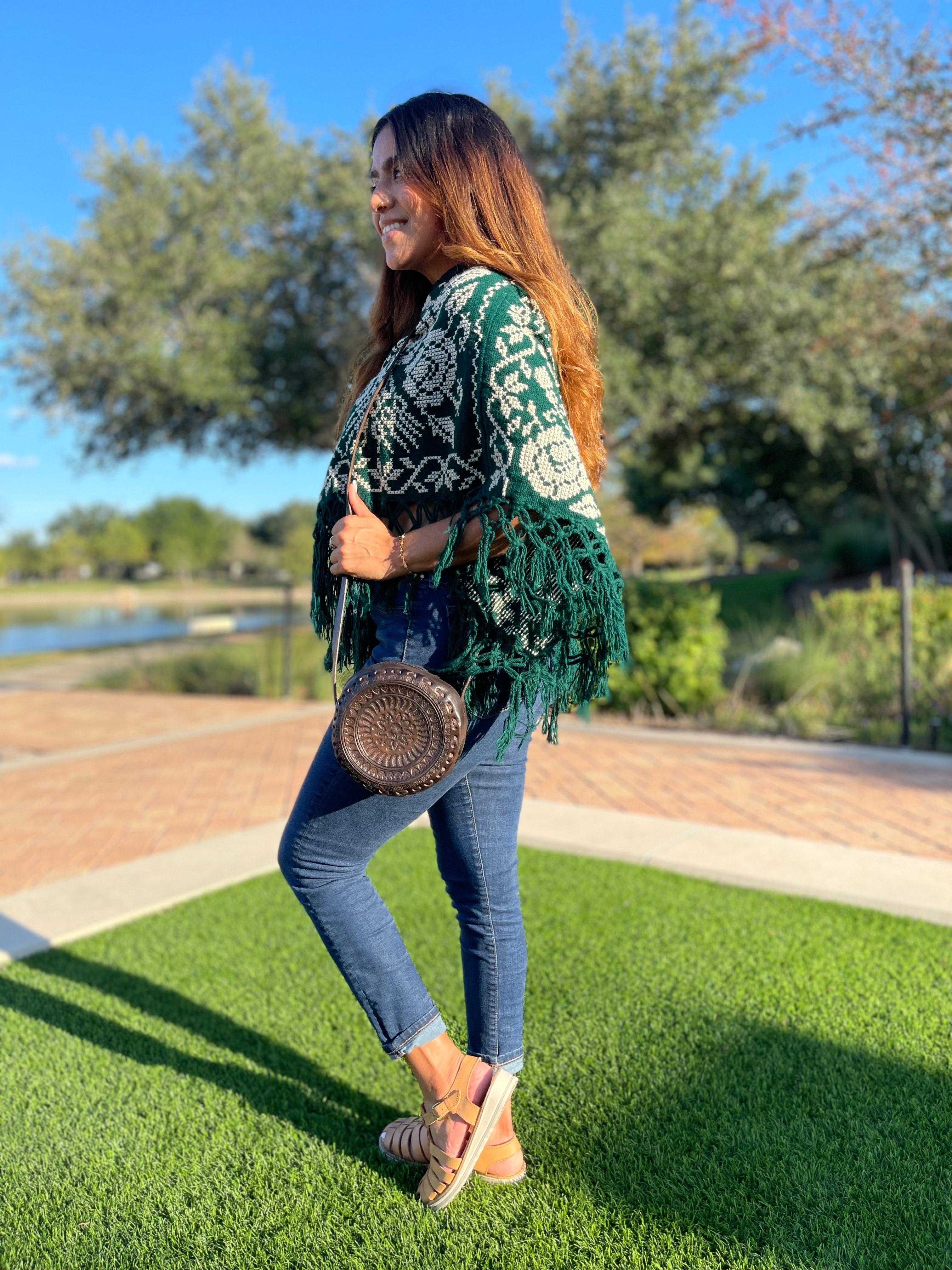 MARIANA BOHO PURSE - CAFE OSCURO