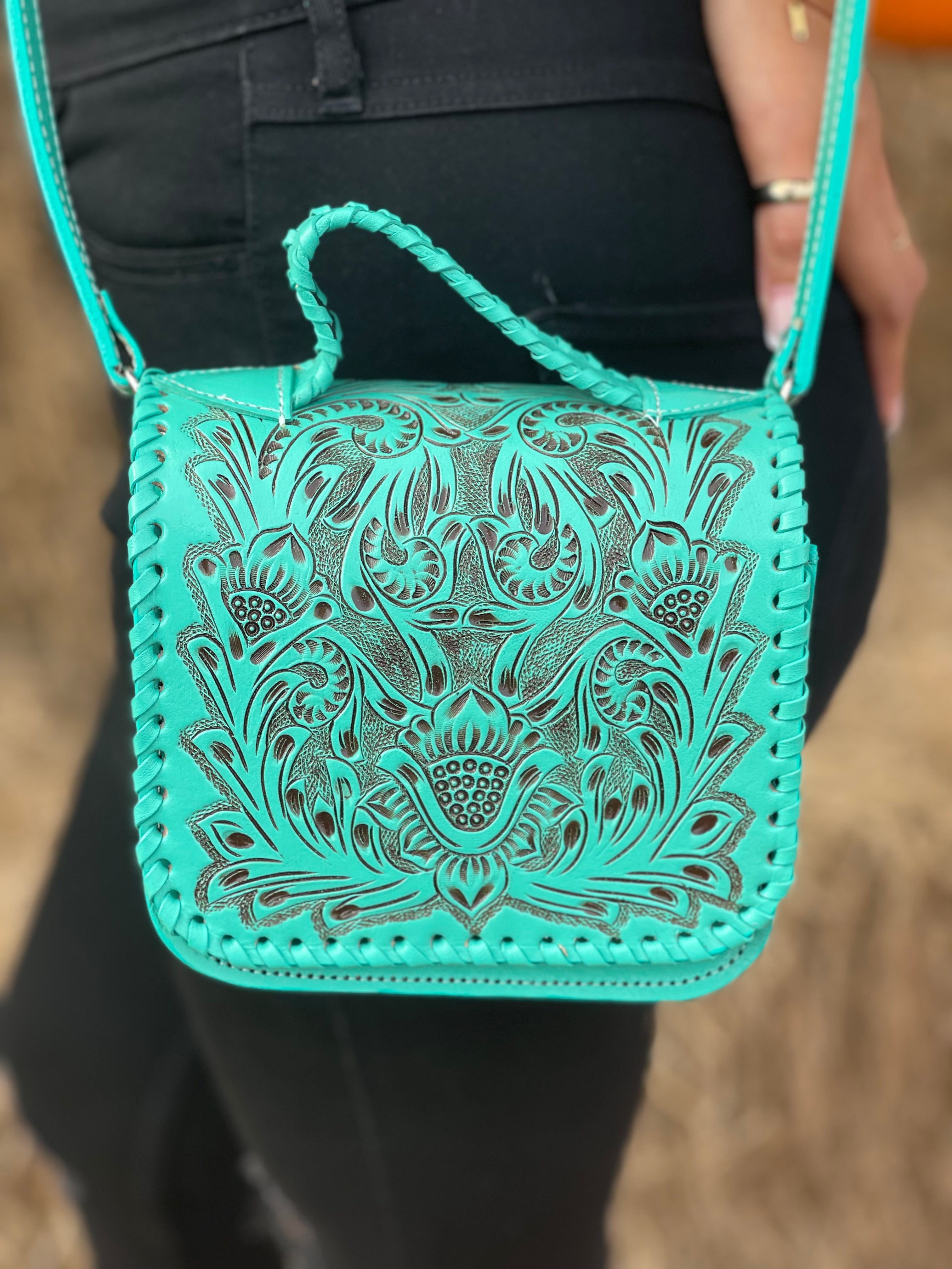 MINI VICTORIA HANDBAG - TIFFANY BLUE ** PREORDER**