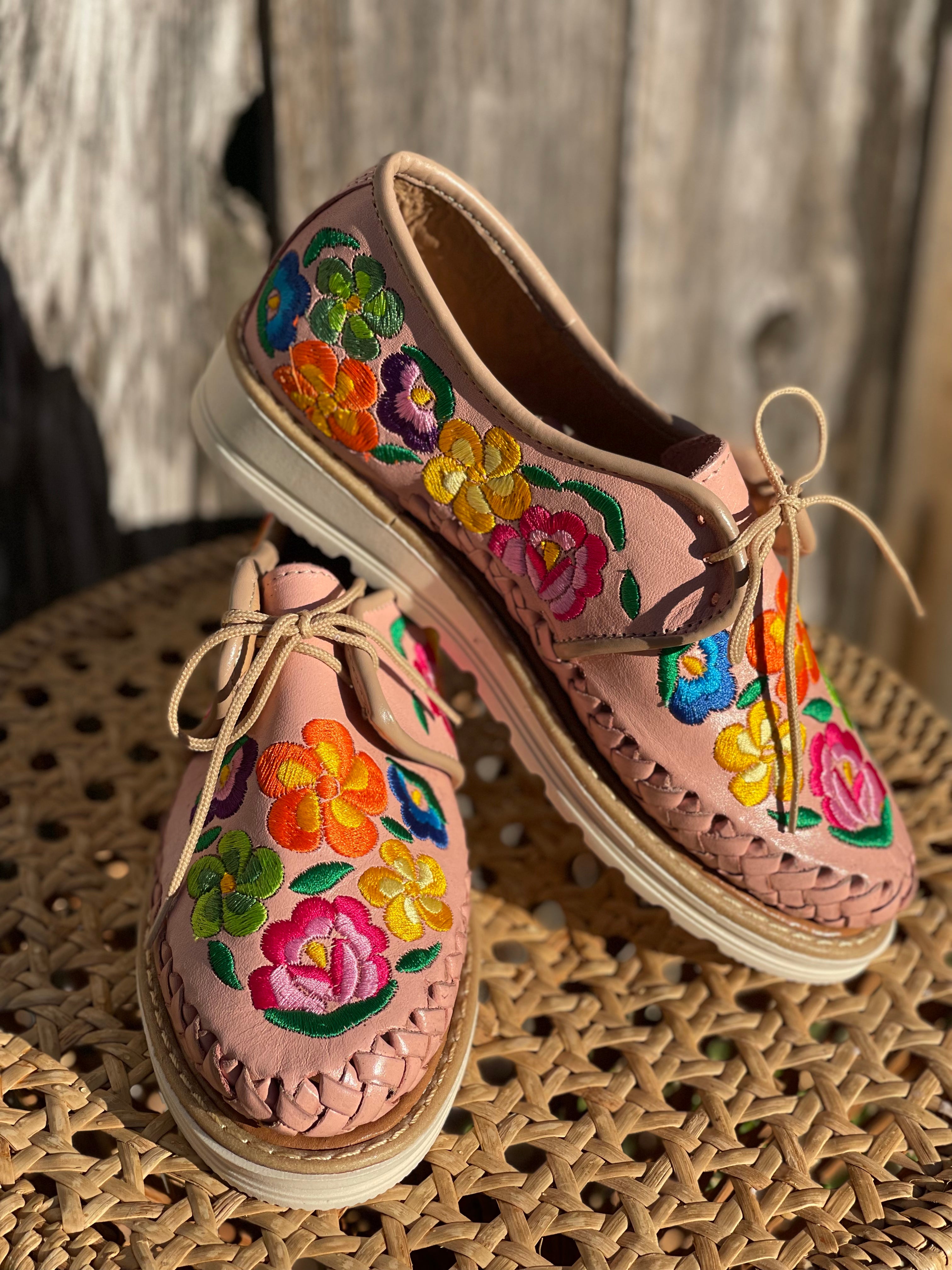 FLORES LOAFERS - ROSA PASTEL