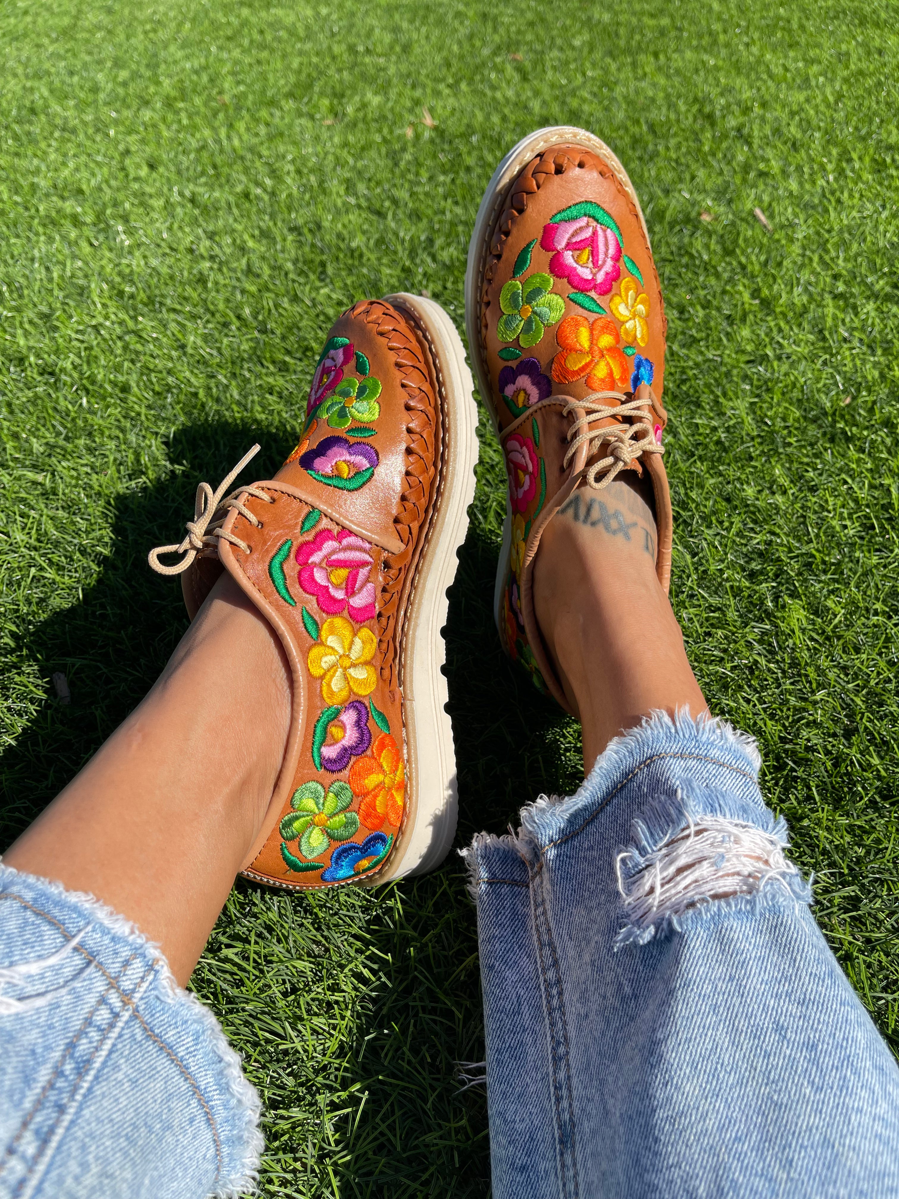 FLORES LOAFERS - BROWN