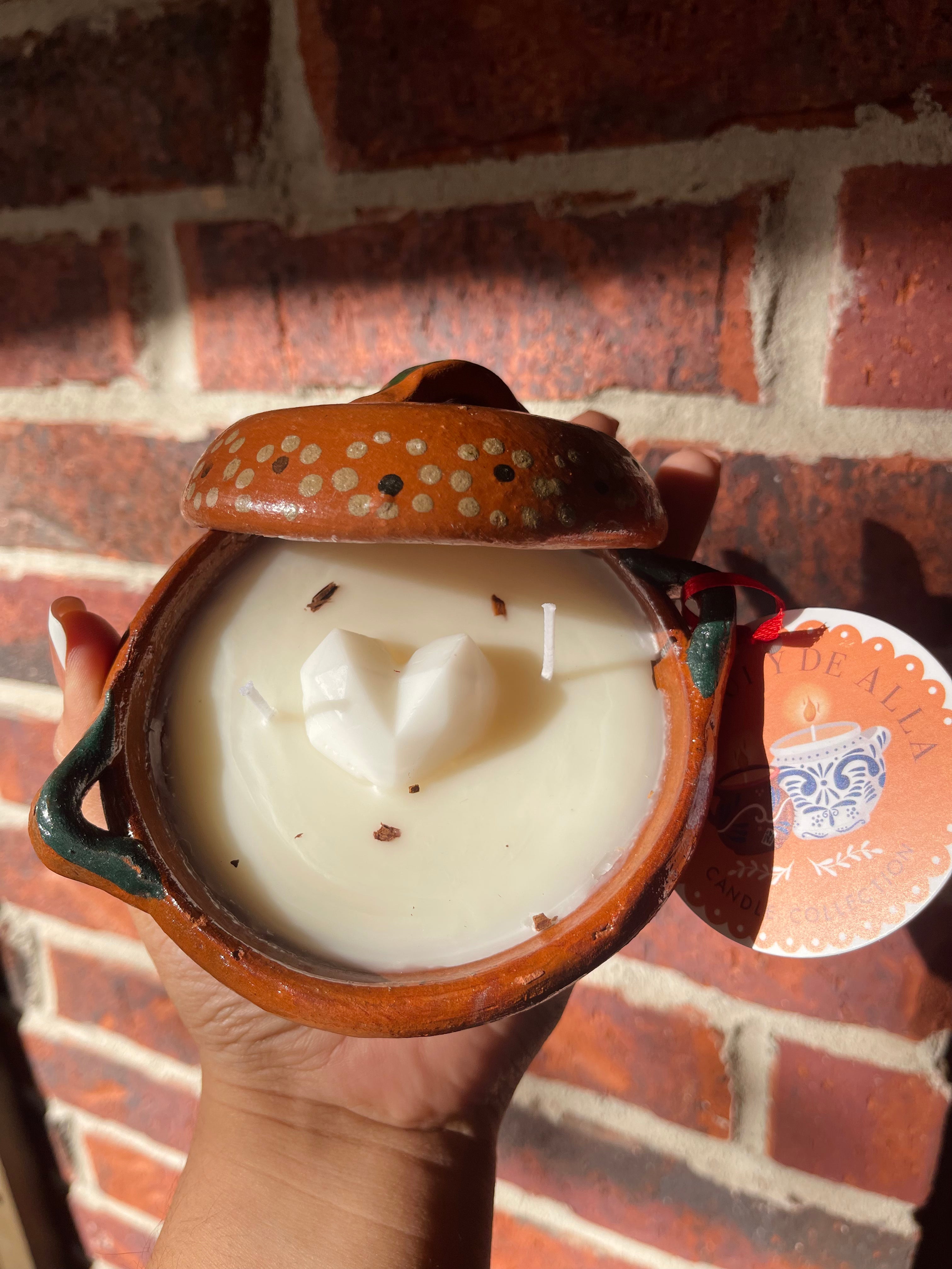 MINI CAZUELITA CON TAPA - HORCHATA