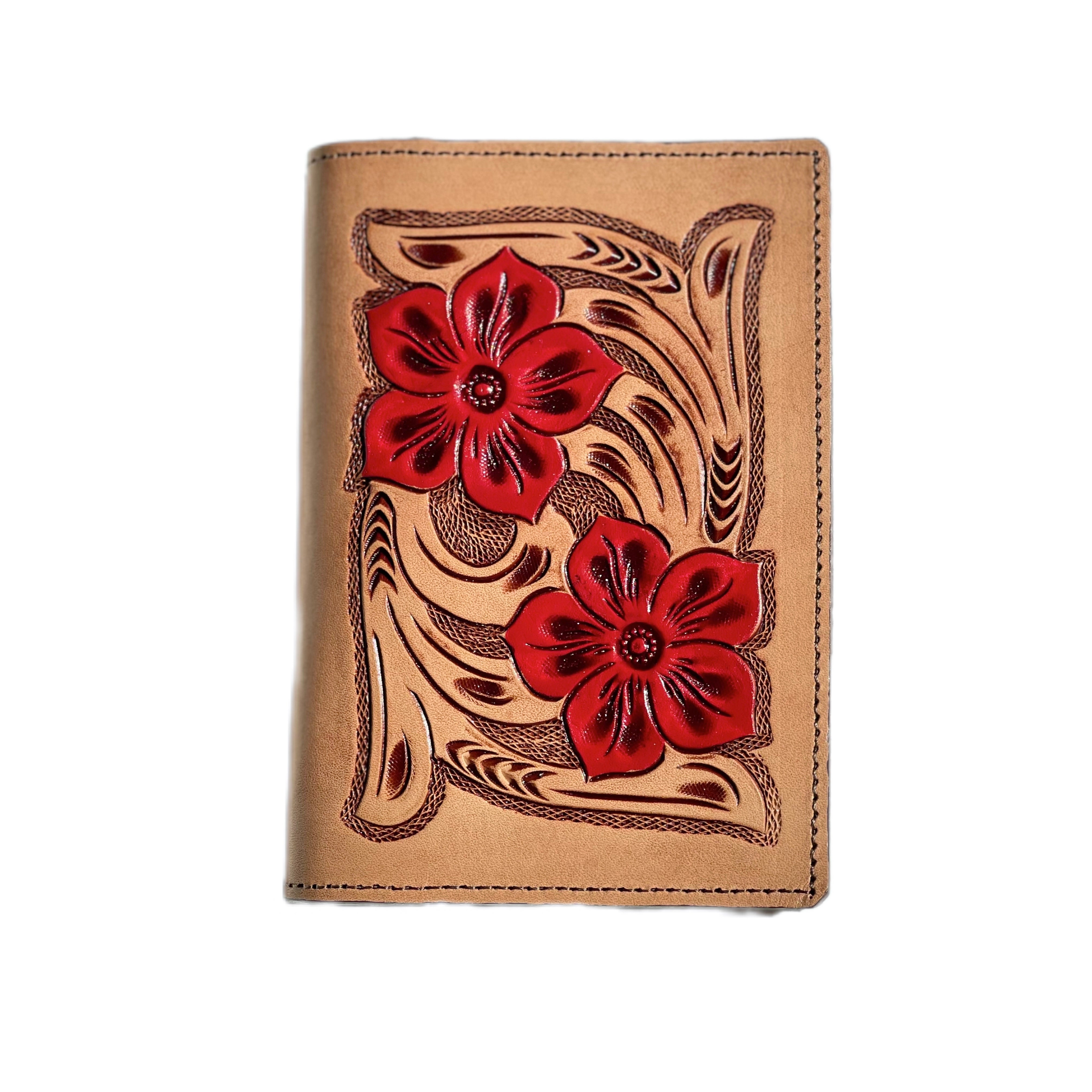 FLORAL PASSPORT - RED