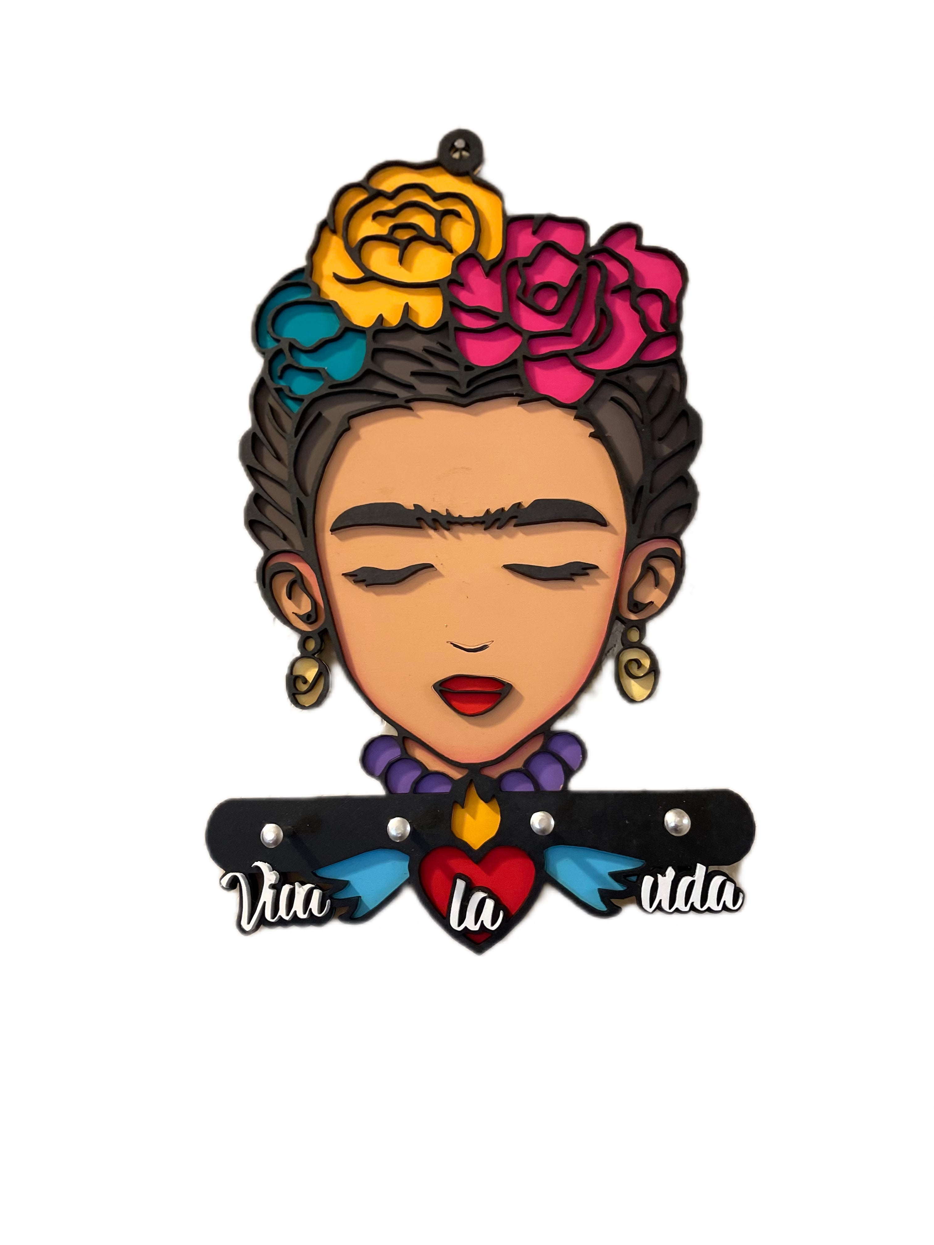 VIVA LA VIDA FRIDA - WALL KEY HOLDER