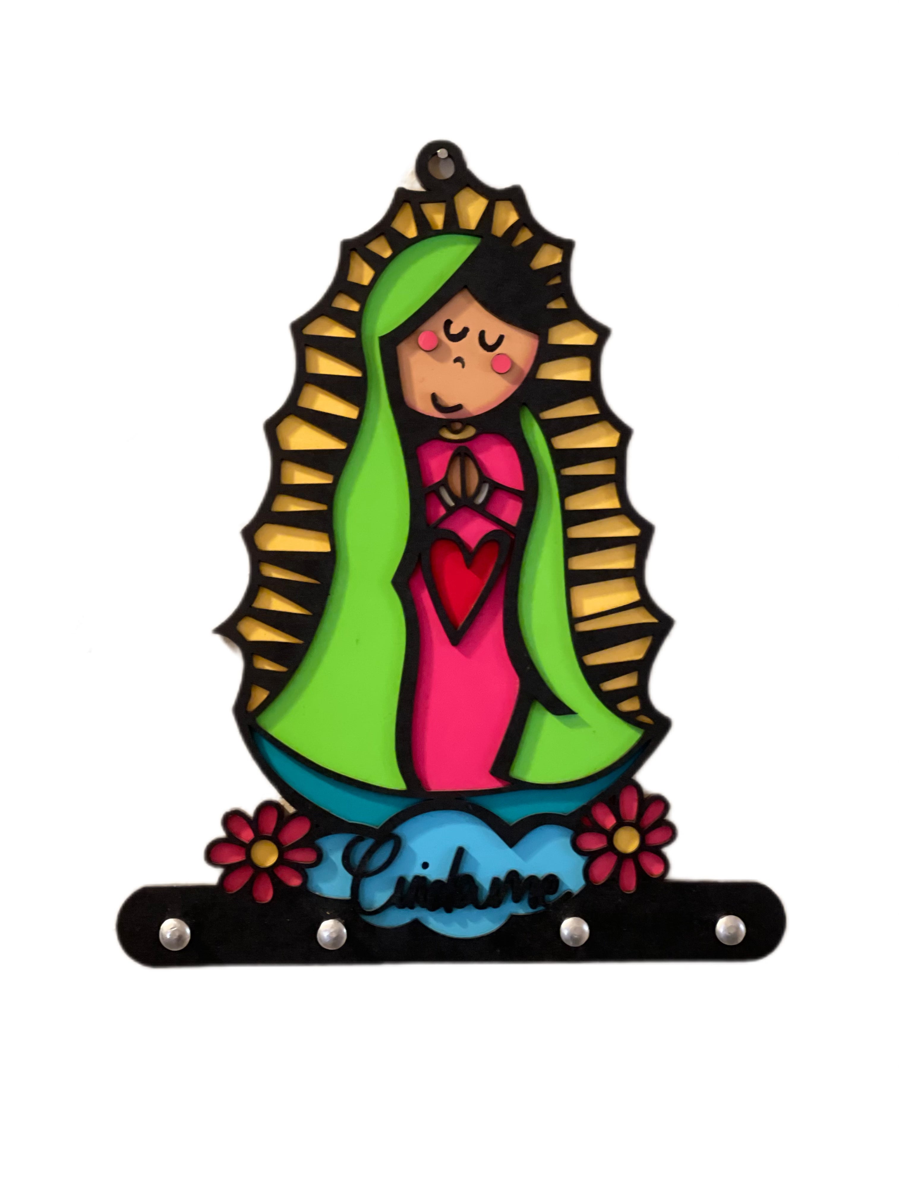 LA GUADALUPANA - WALL KEY HOLDER