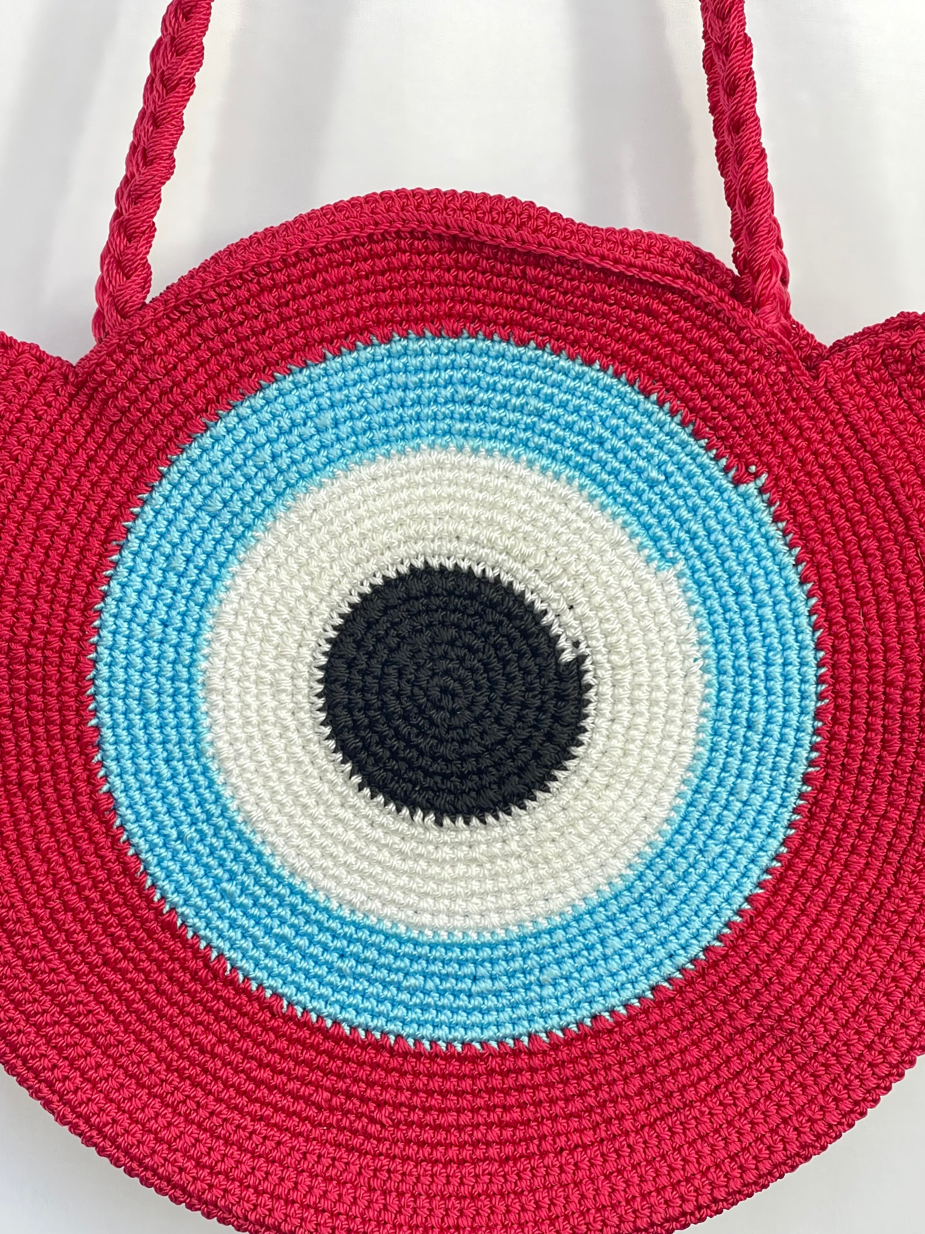 TOTE EVIL EYE - ROJO
