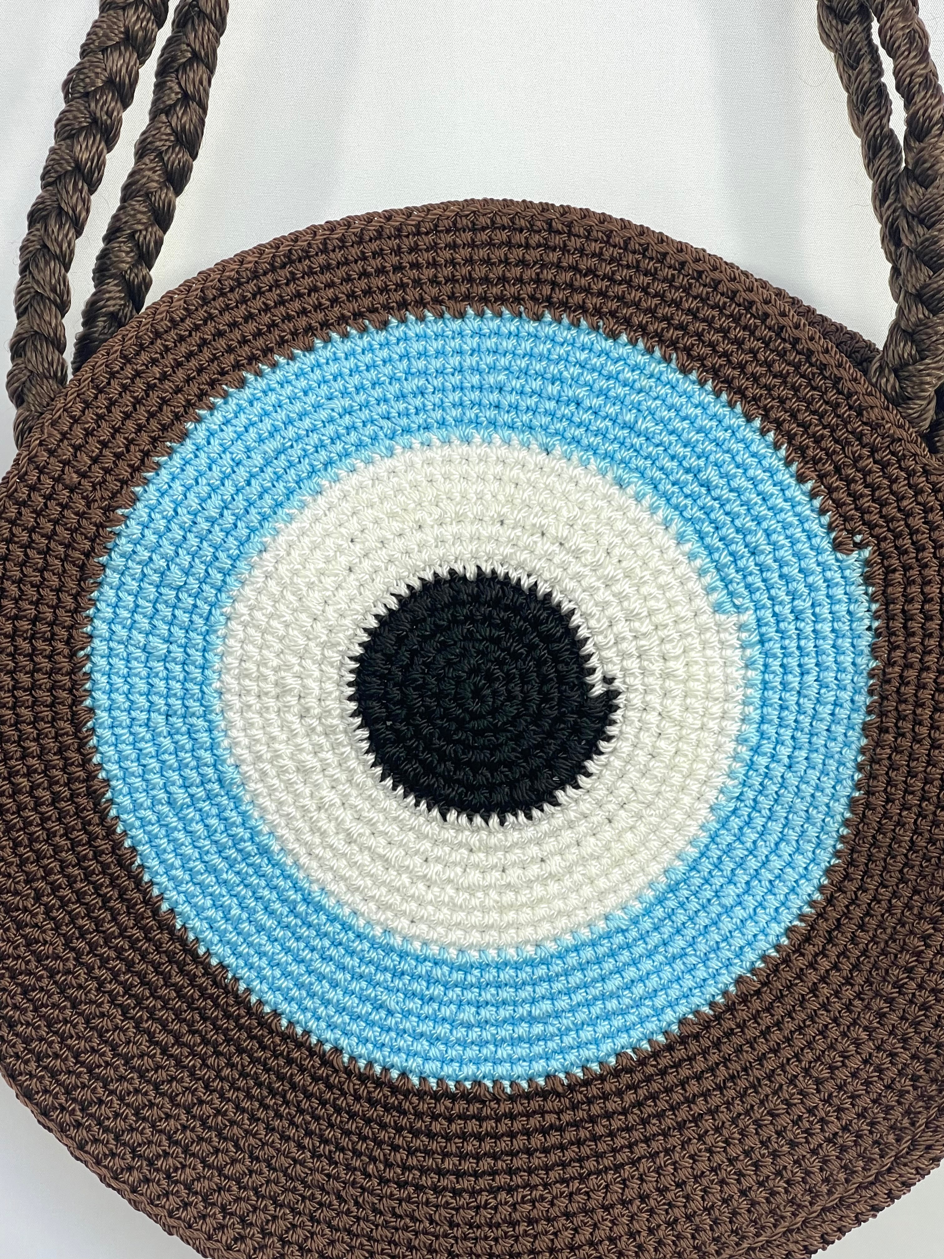 TOTE EVIL EYE - MARRÓN