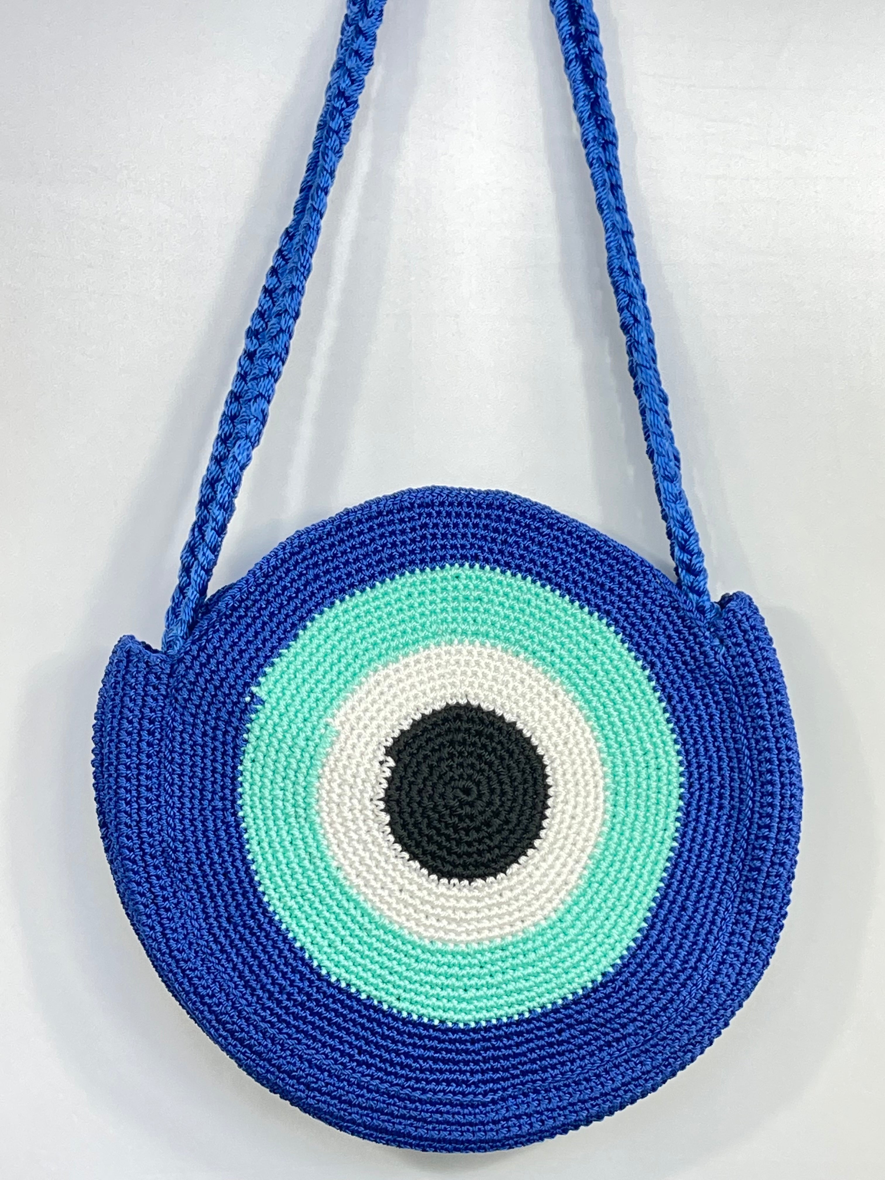 TOTE EVIL EYE - AZUL