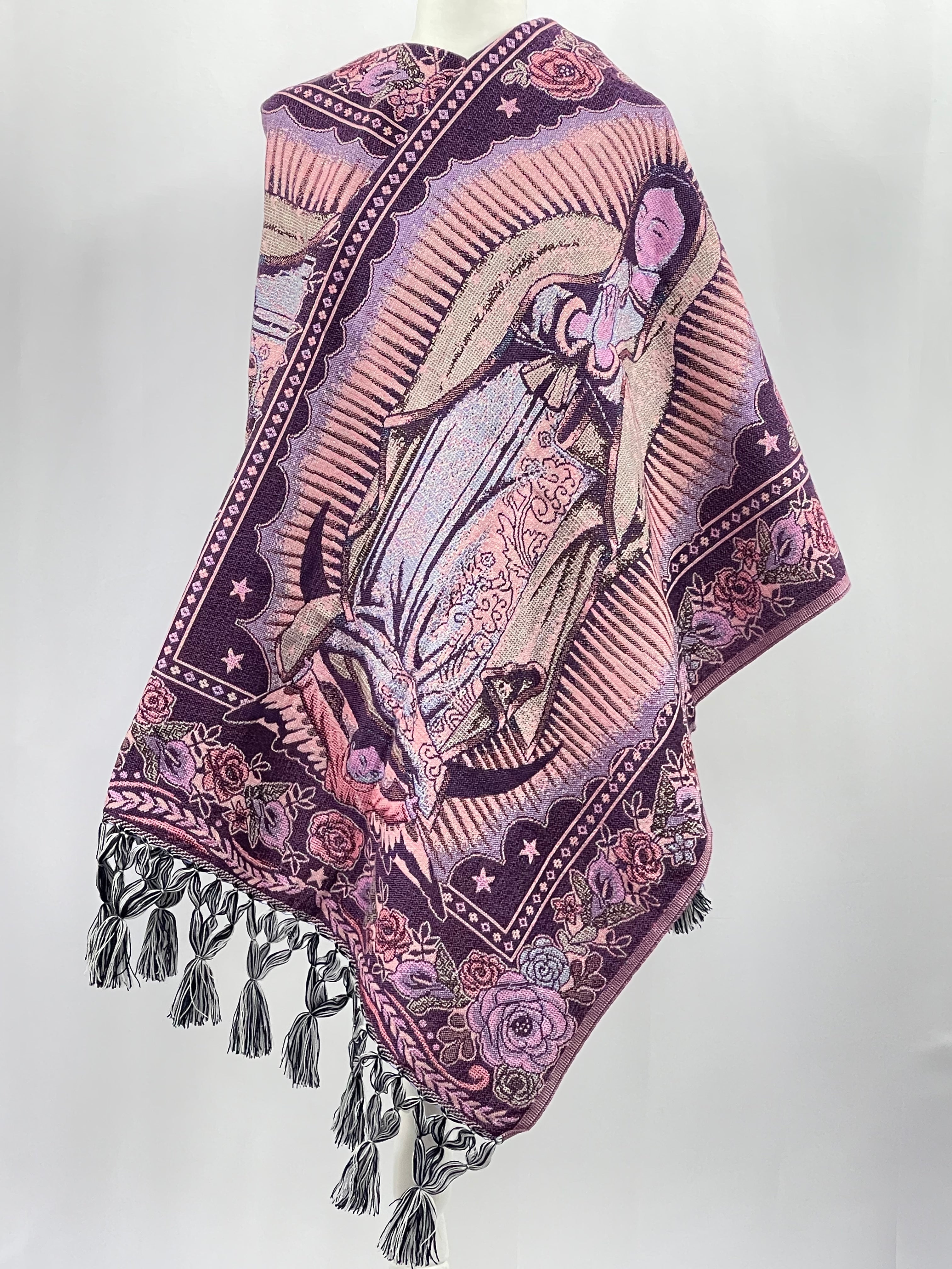 MANTON VIRGENCITA - LAVANDA
