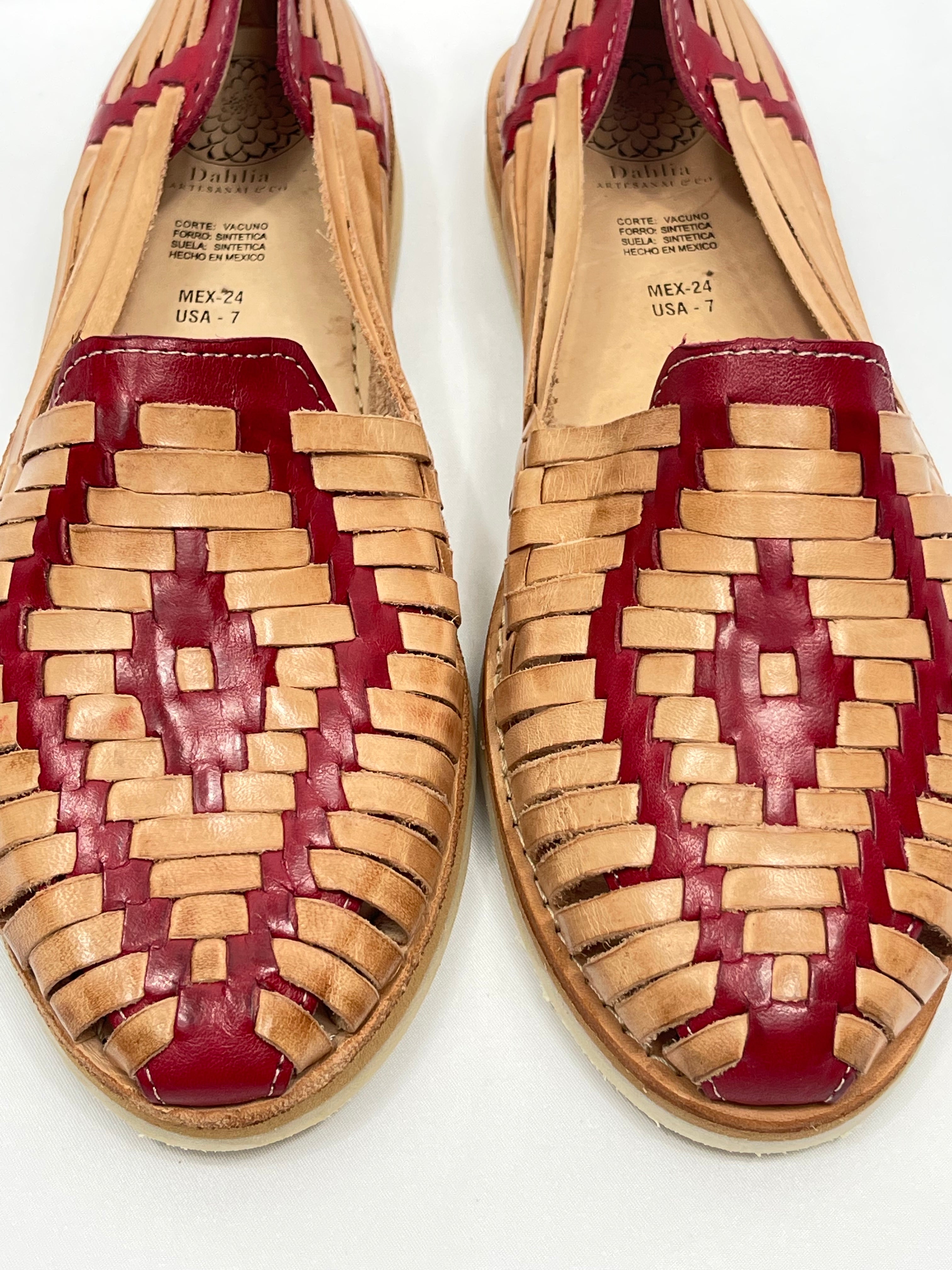 JUANITA HUARACHES - ROJO