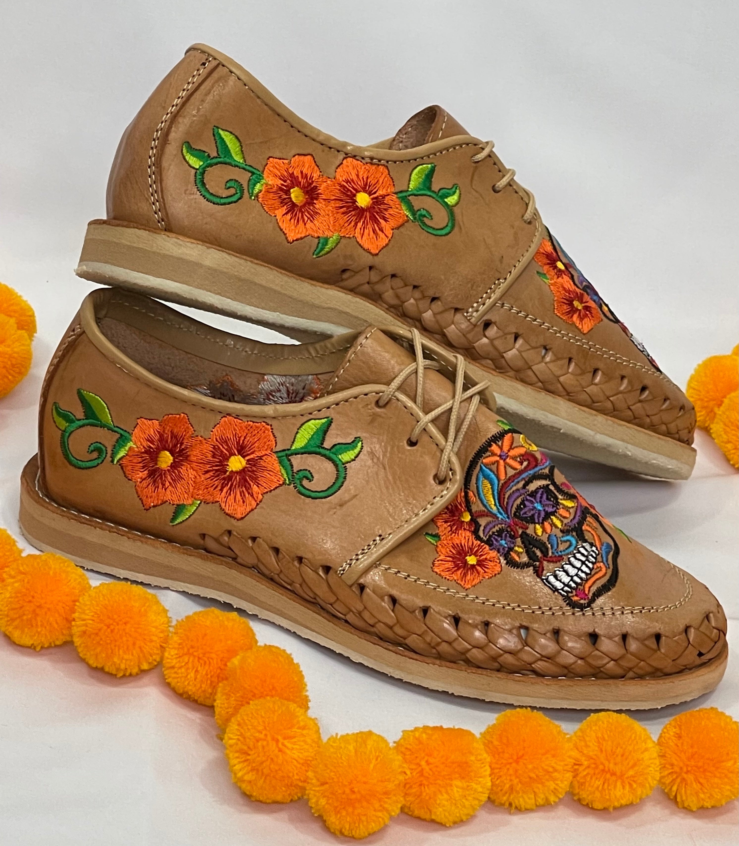 MOCASINES DIA DE LOS MUERTOS