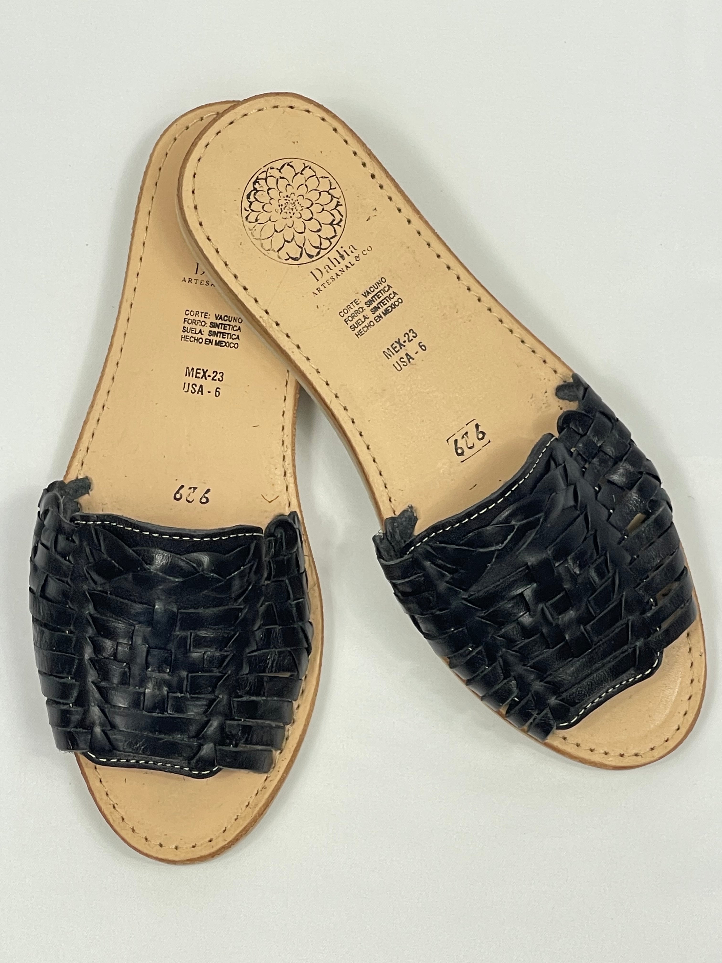 LEYNY SLIDES - BLACK