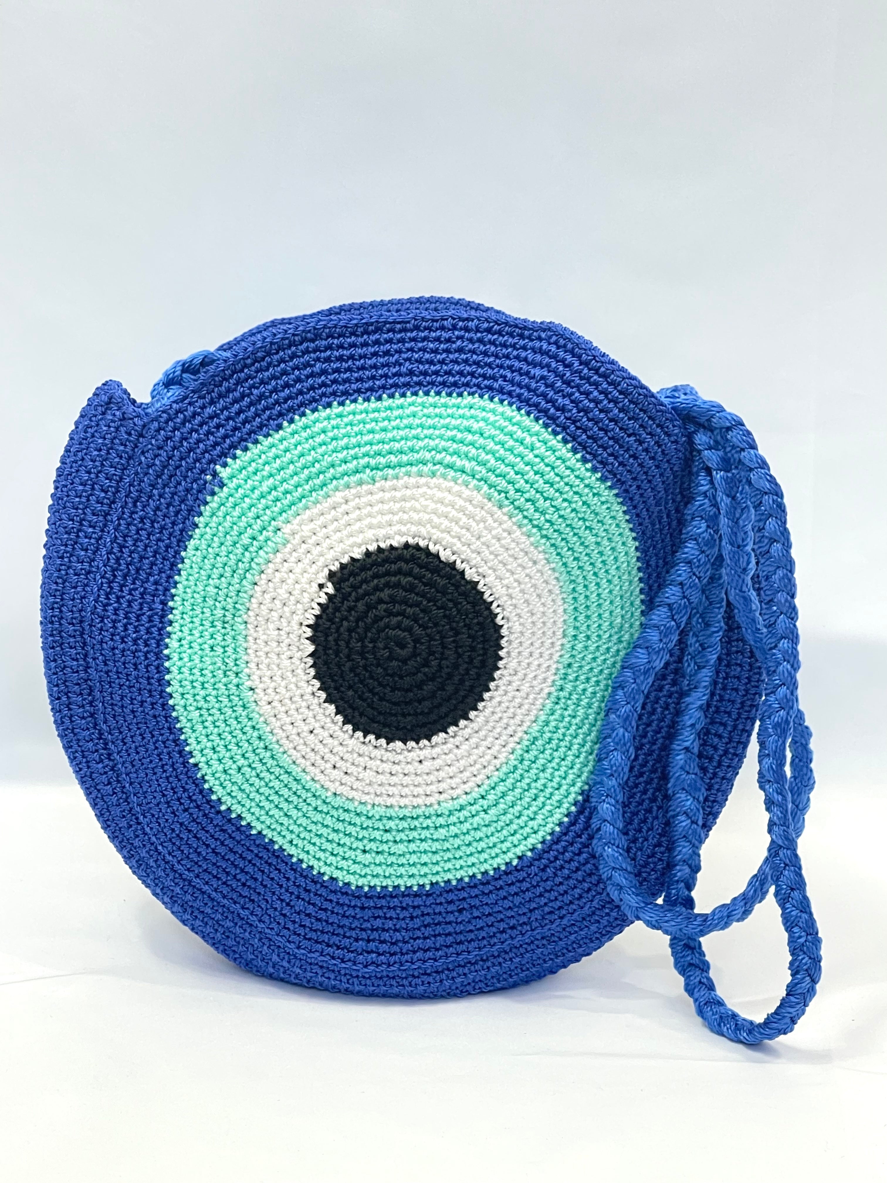 TOTE EVIL EYE - AZUL