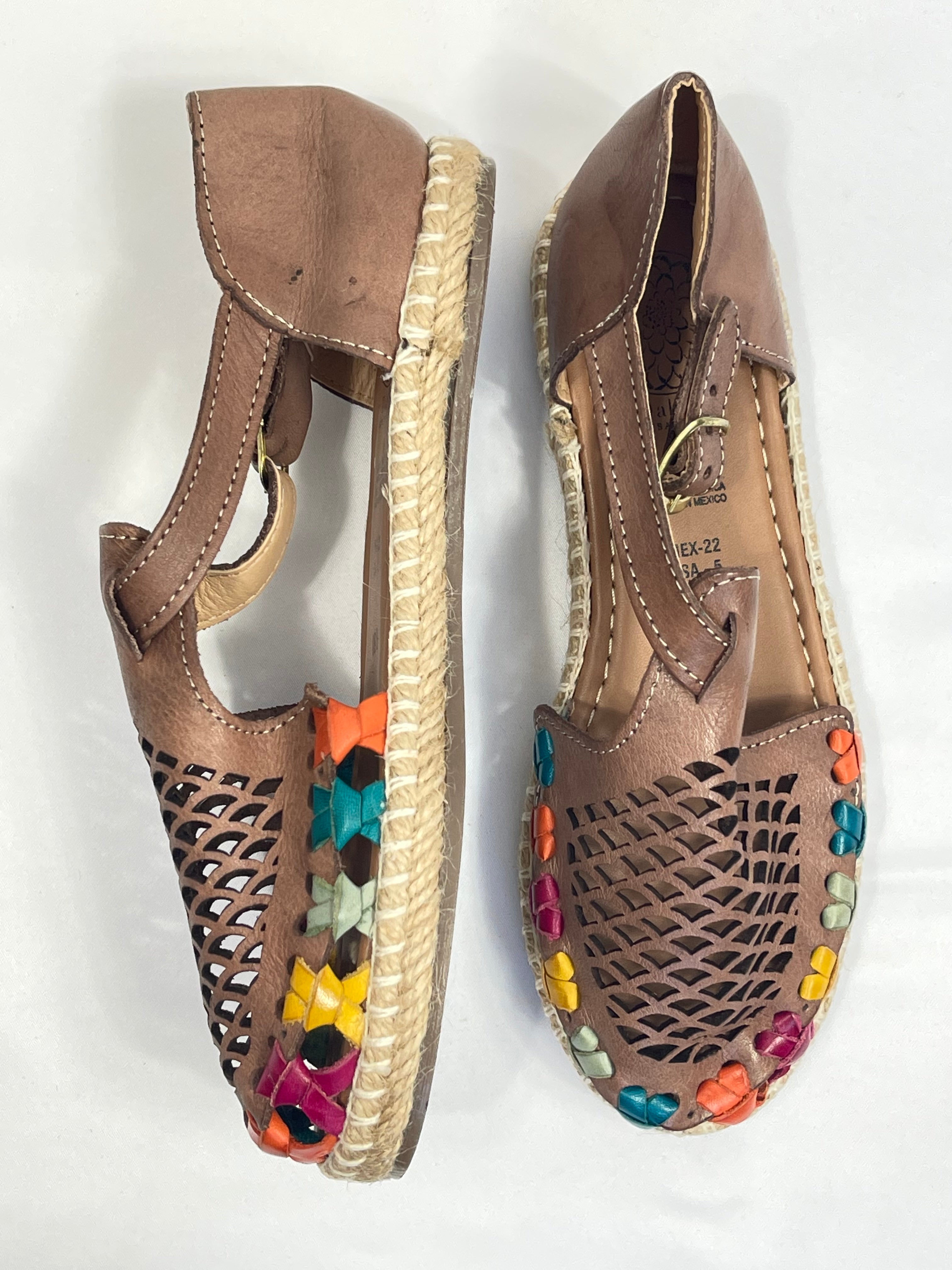 SIRENA HUARACHES - CHOCOLATE