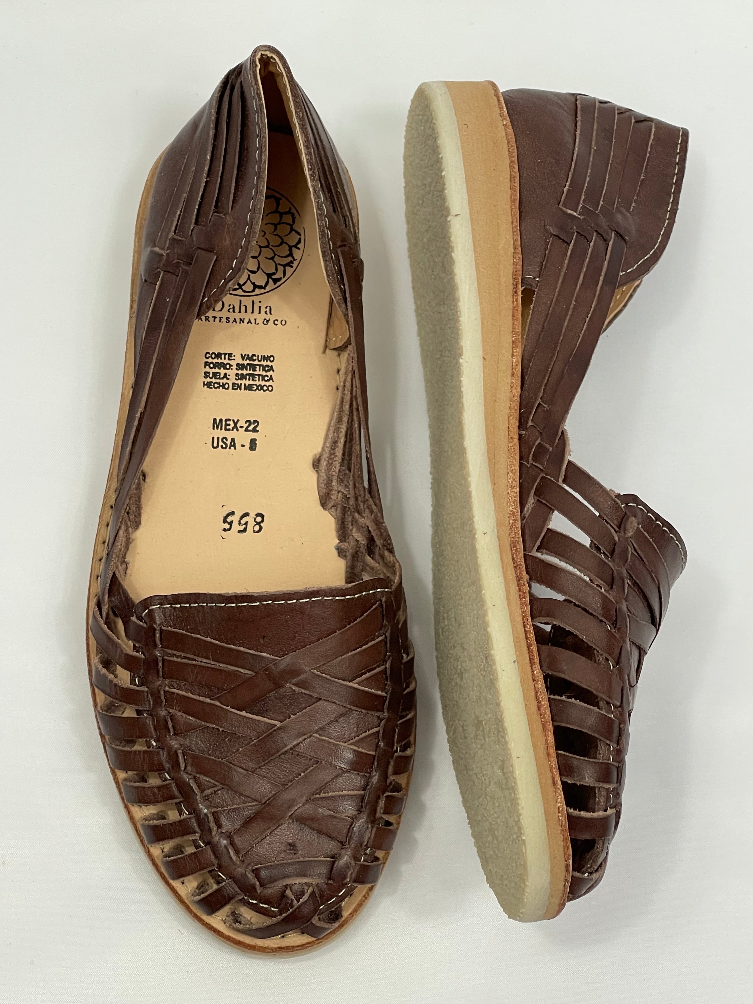 PALOMA HUARACHES BROWN