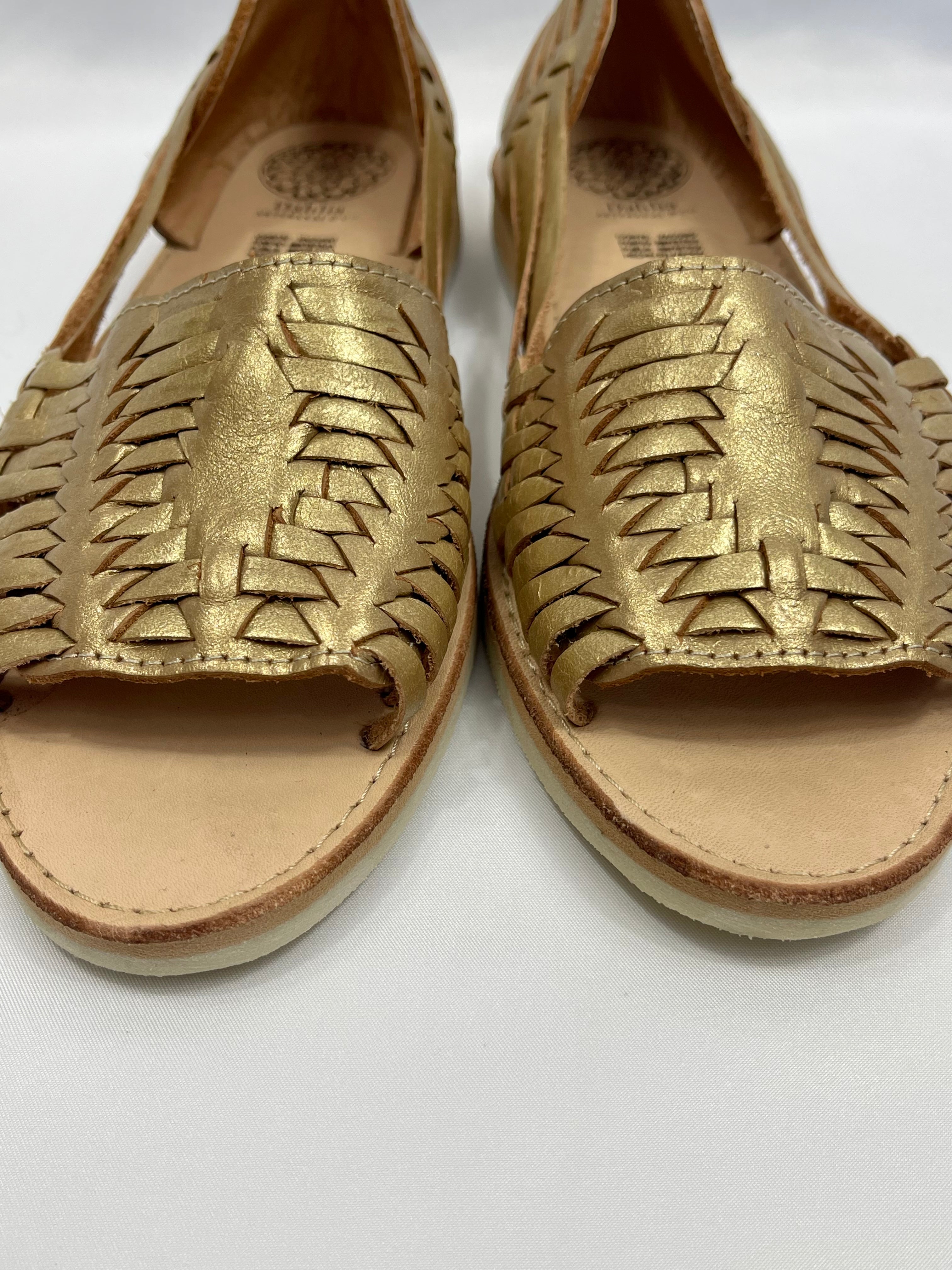 HUARACHES MALINCHE ORO