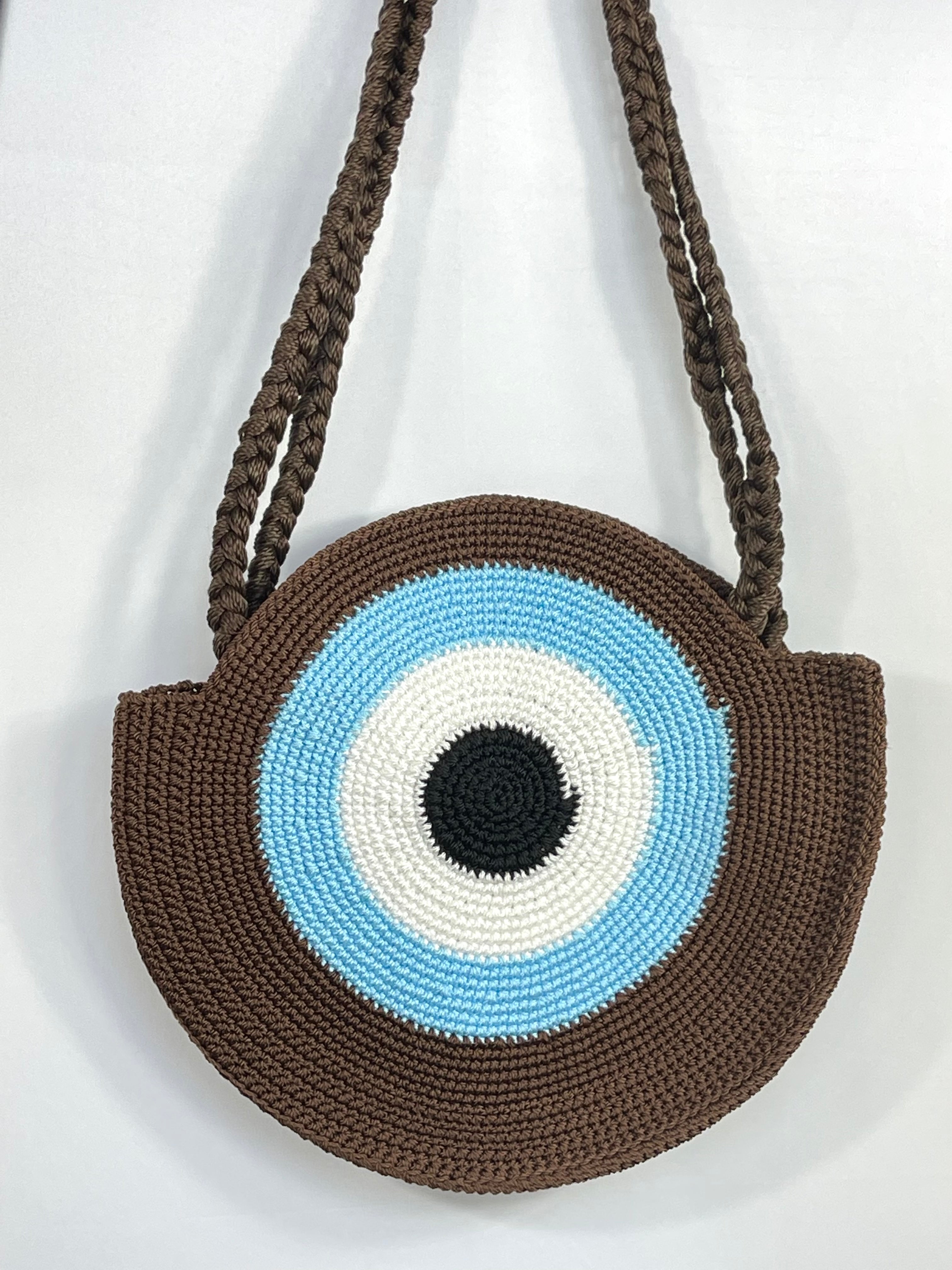 TOTE EVIL EYE - MARRÓN
