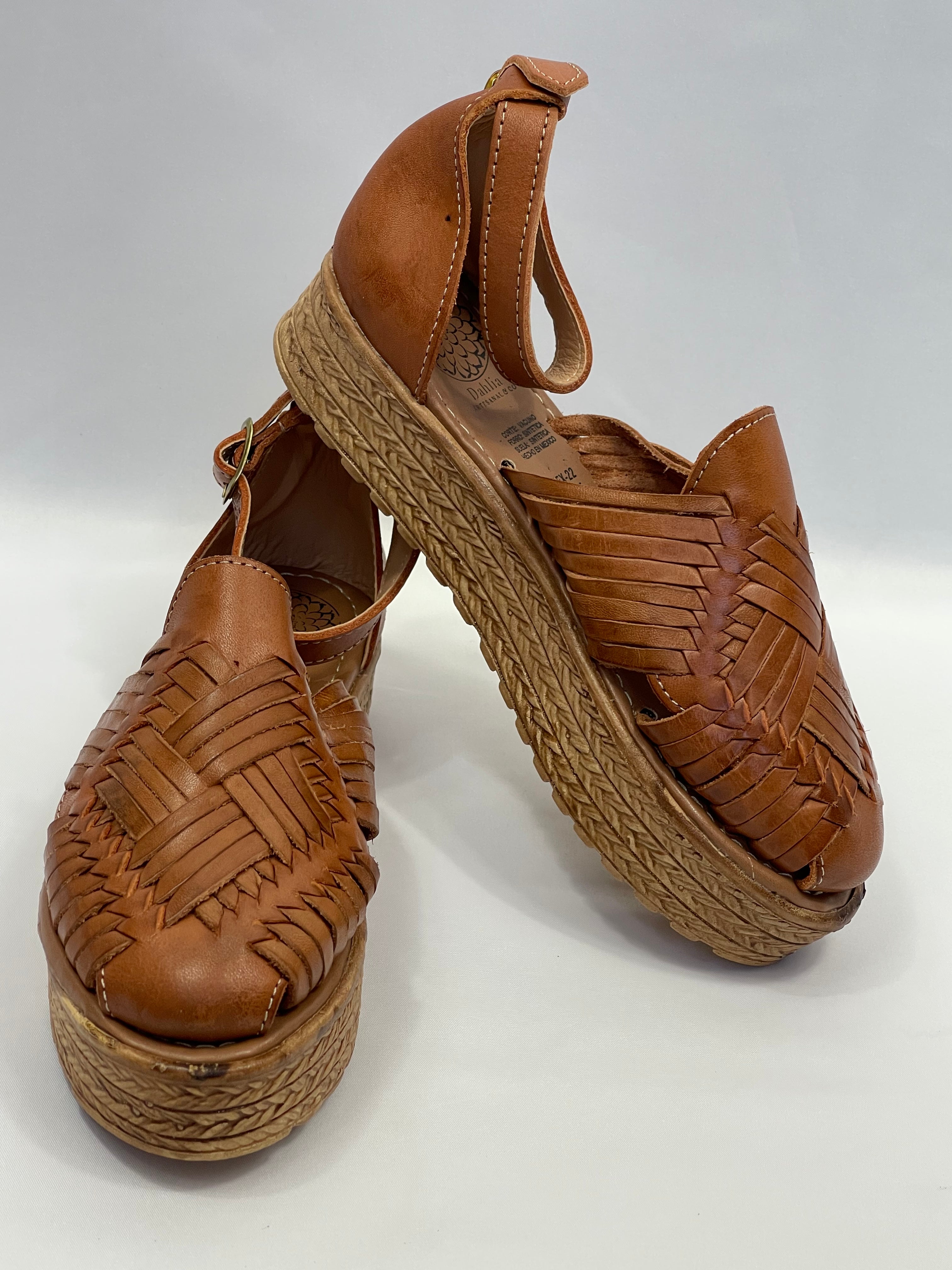 ELENA PLATFORMS - BROWN