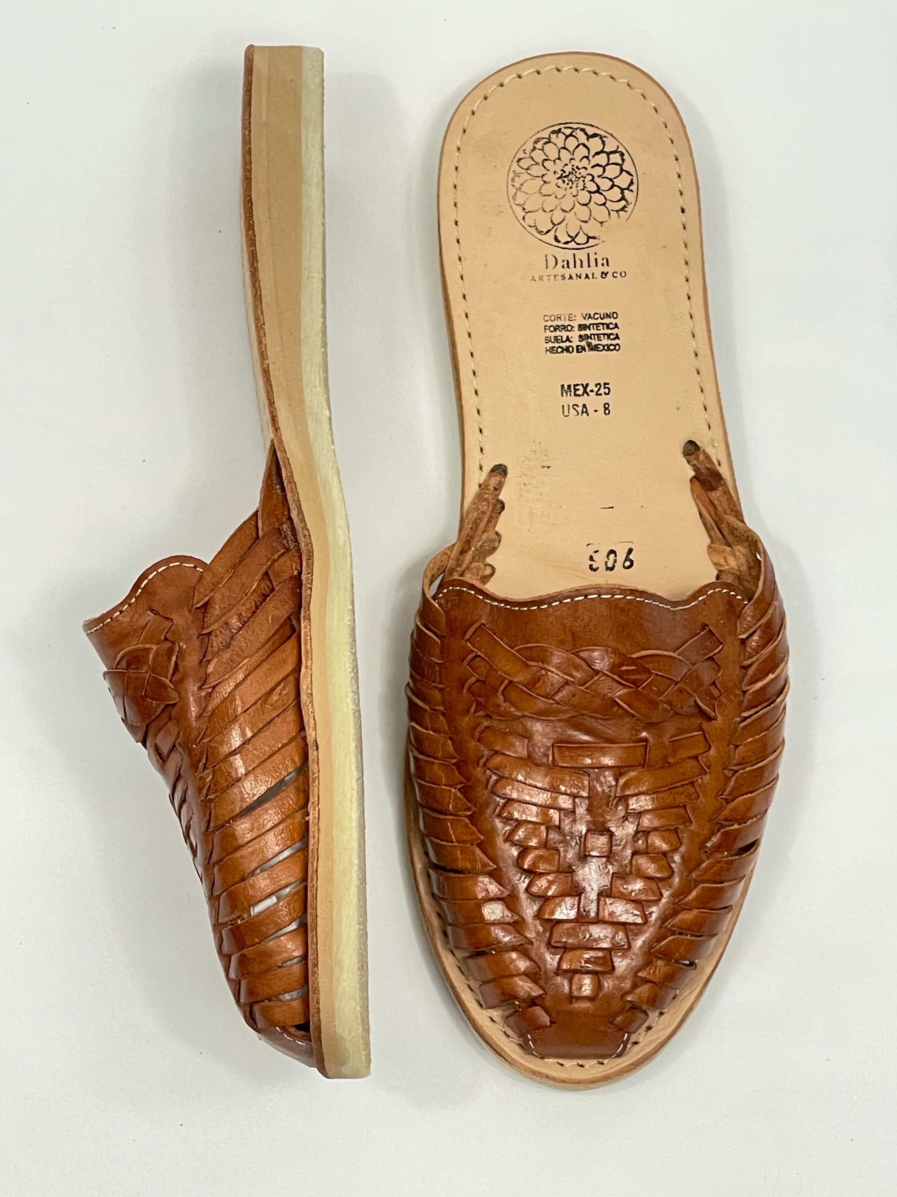 MULE SLIDES - BROWN