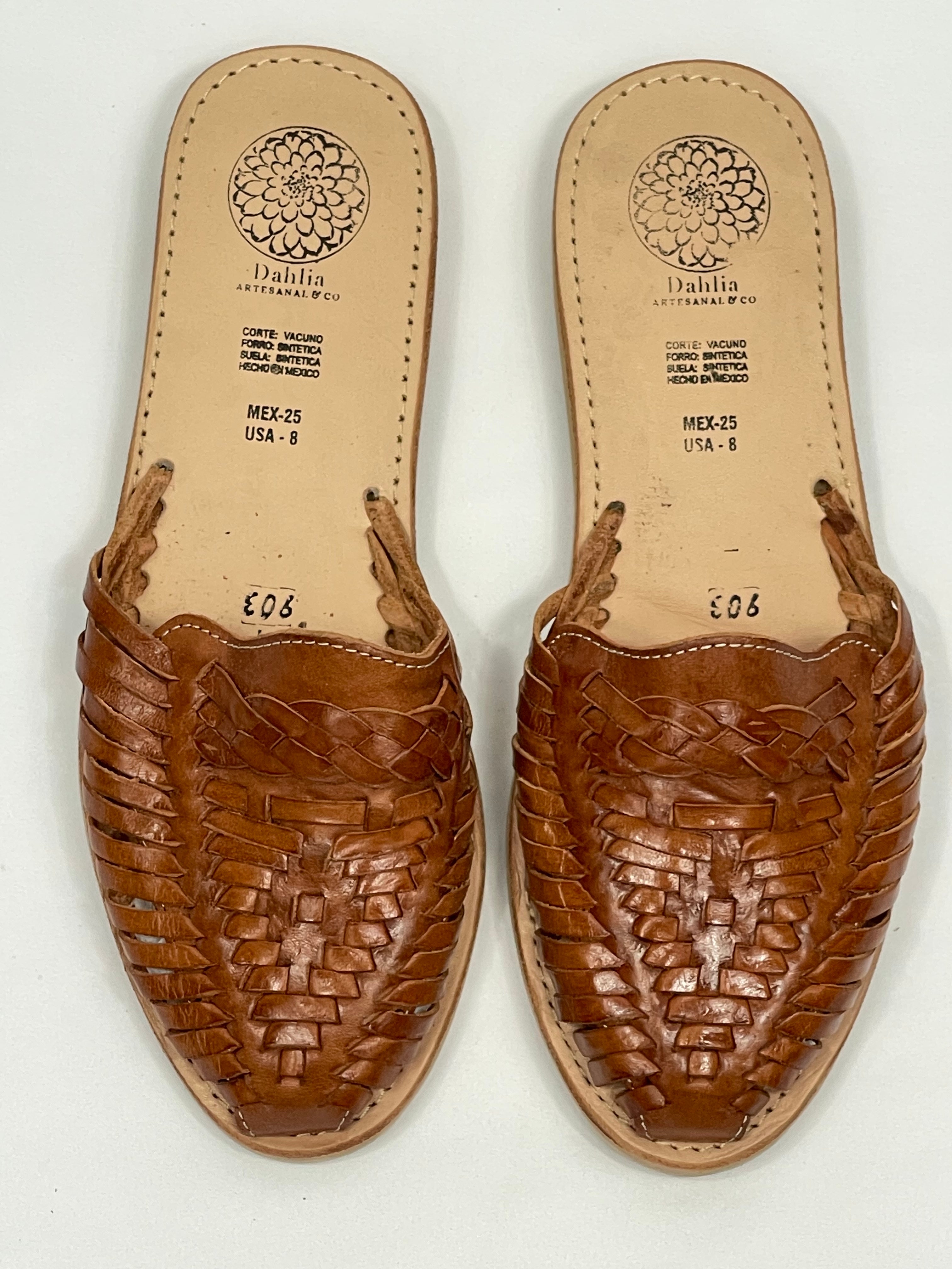 MULE SLIDES - BROWN