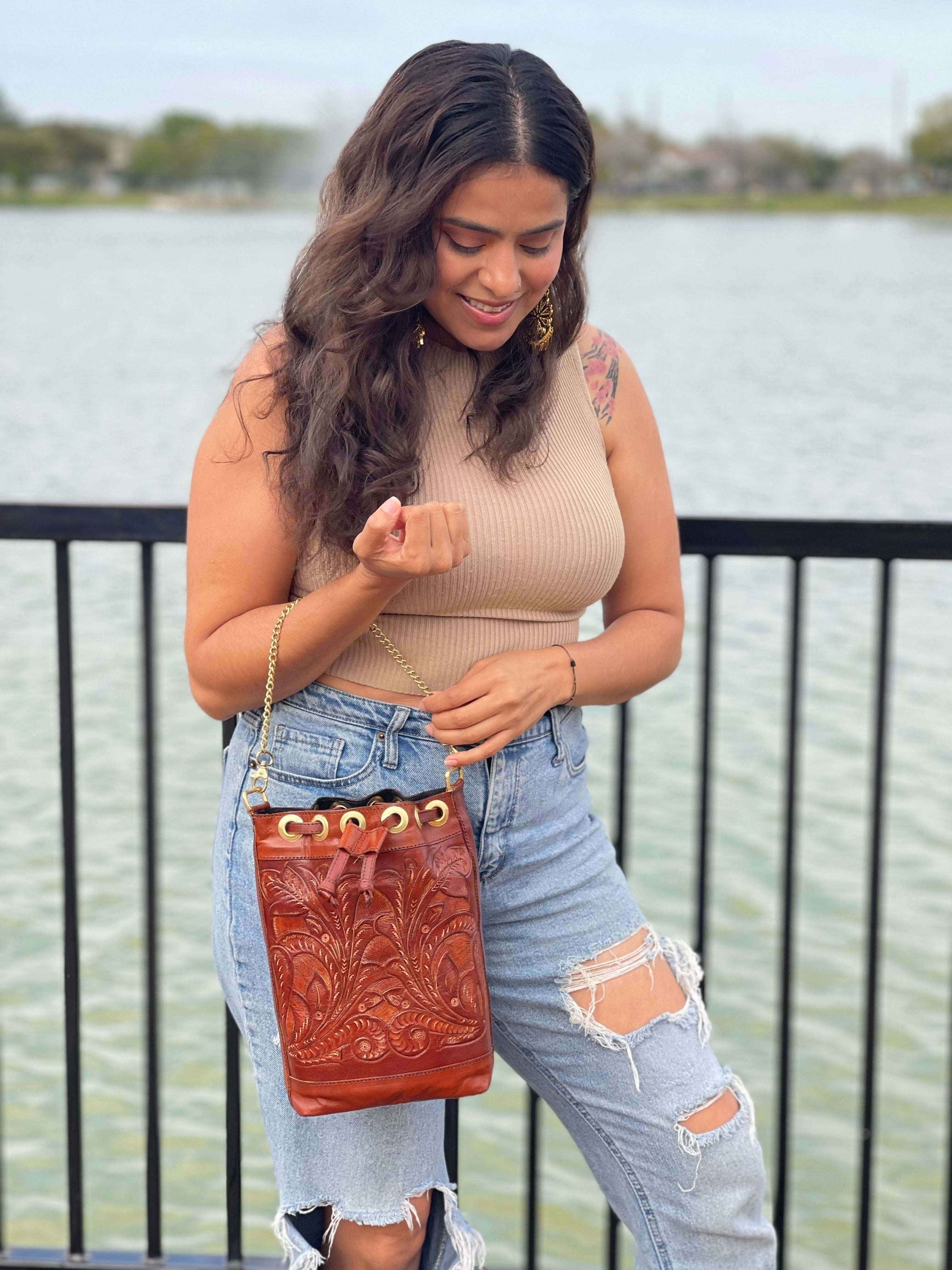 YARETZI - CAFE CLARO BUCKET BAG