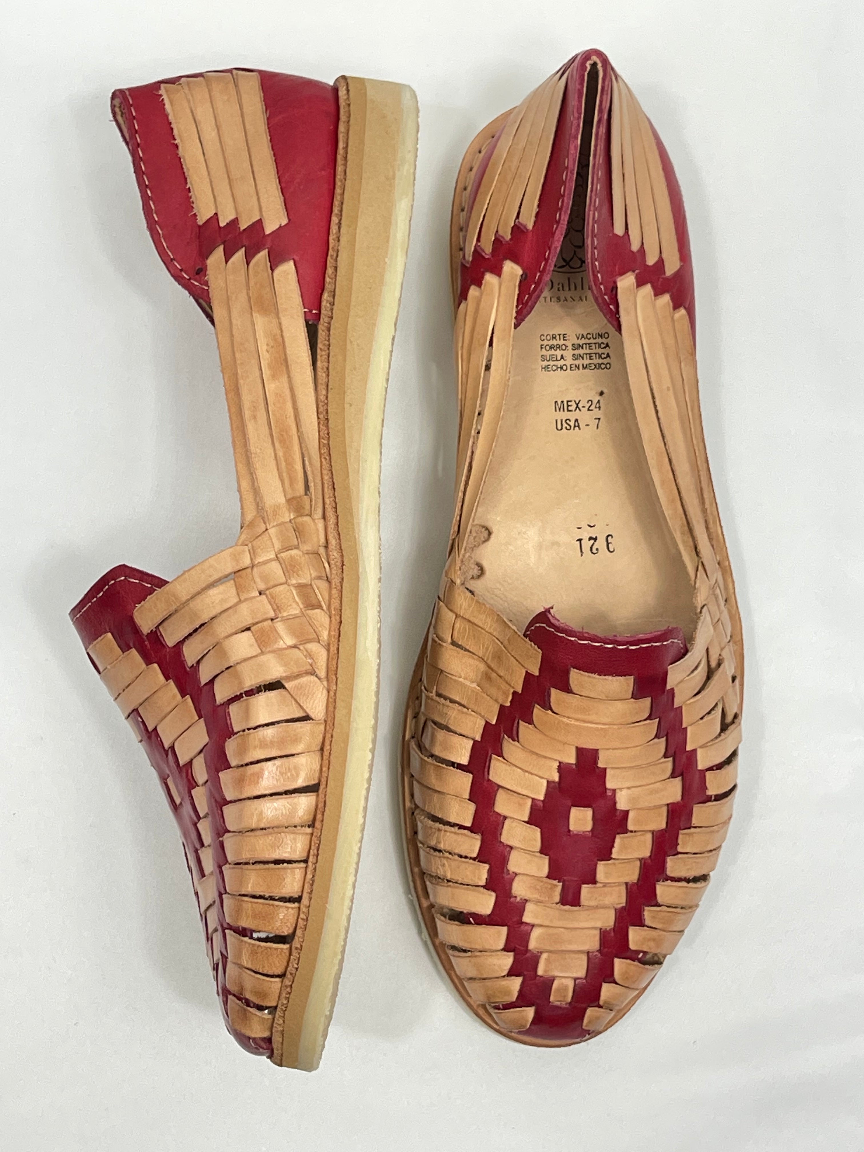 JUANITA HUARACHES - ROJO