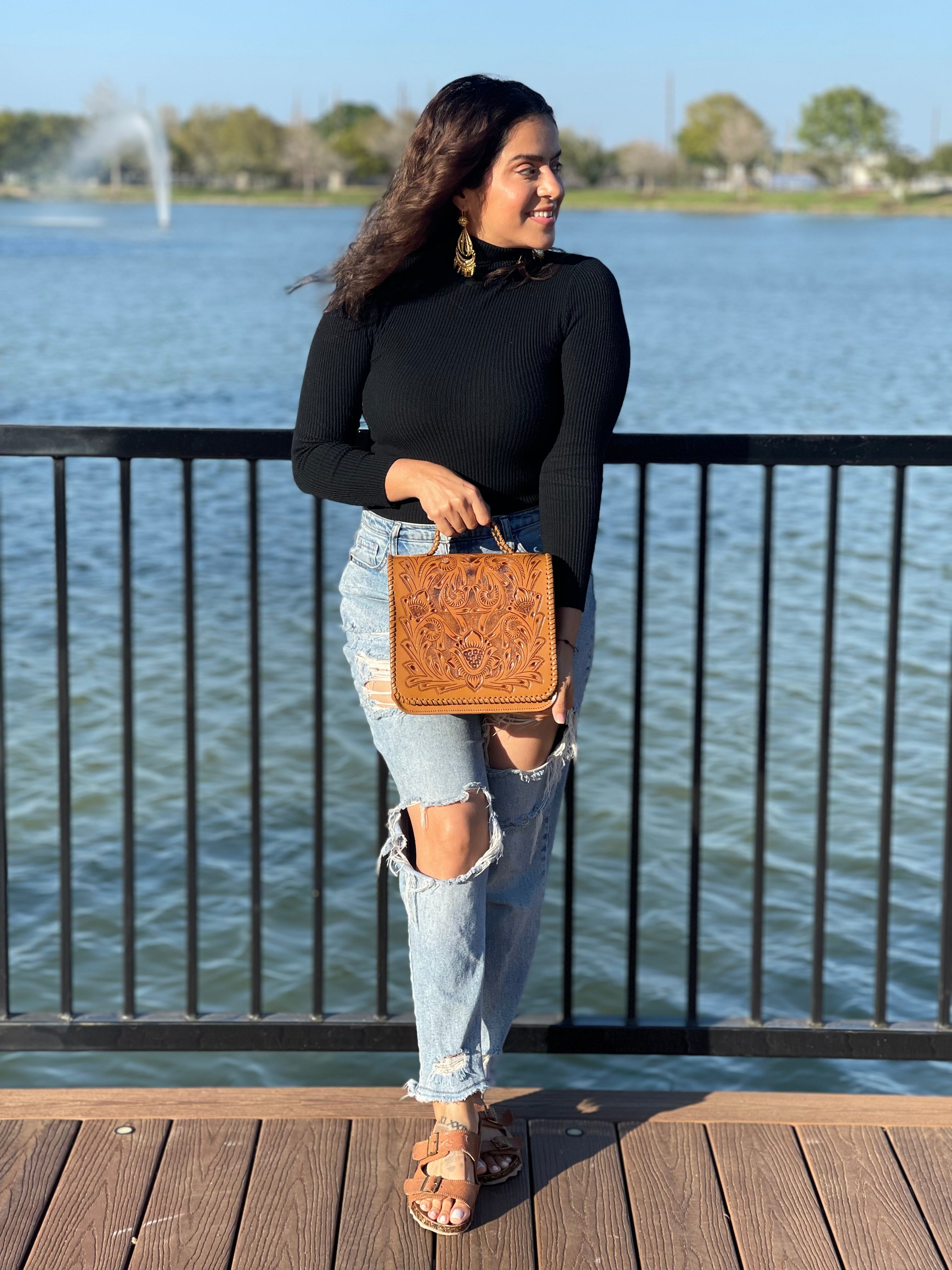 VICTORIA HANDBAG - MIEL **PREORDER**
