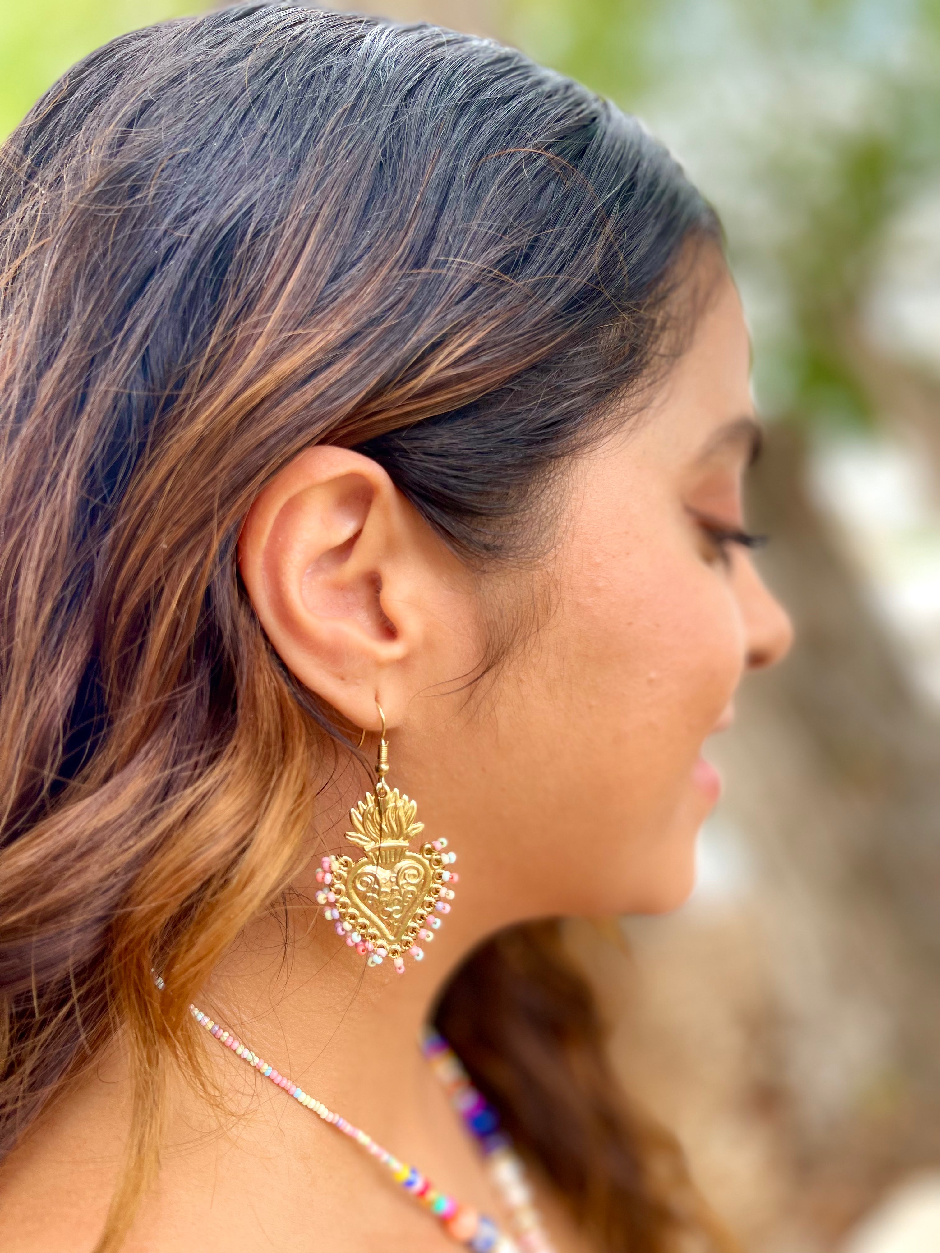 CORAZONCITO SAGRADO - EARRINGS
