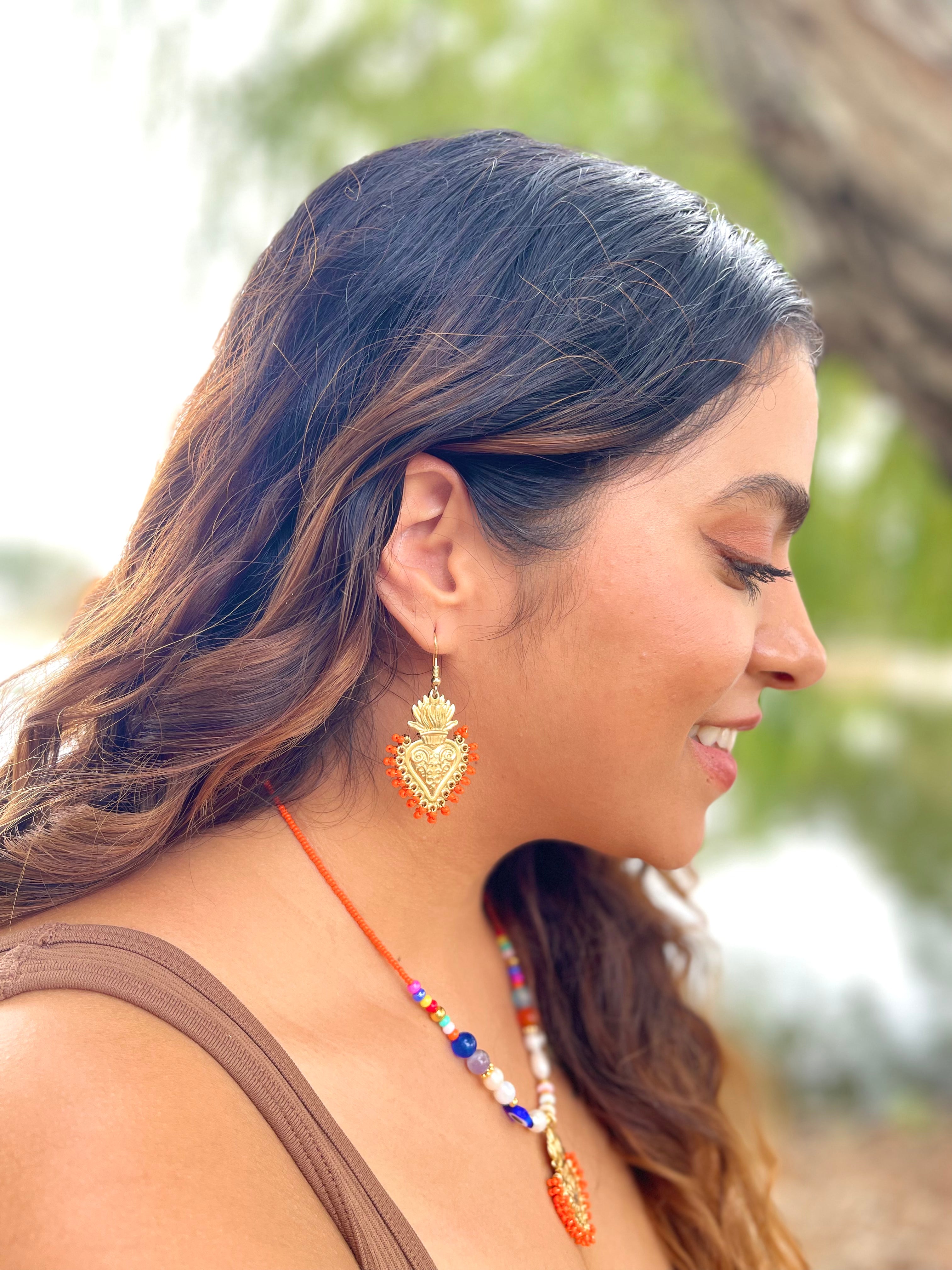 CORAZONCITO SAGRADO - EARRINGS