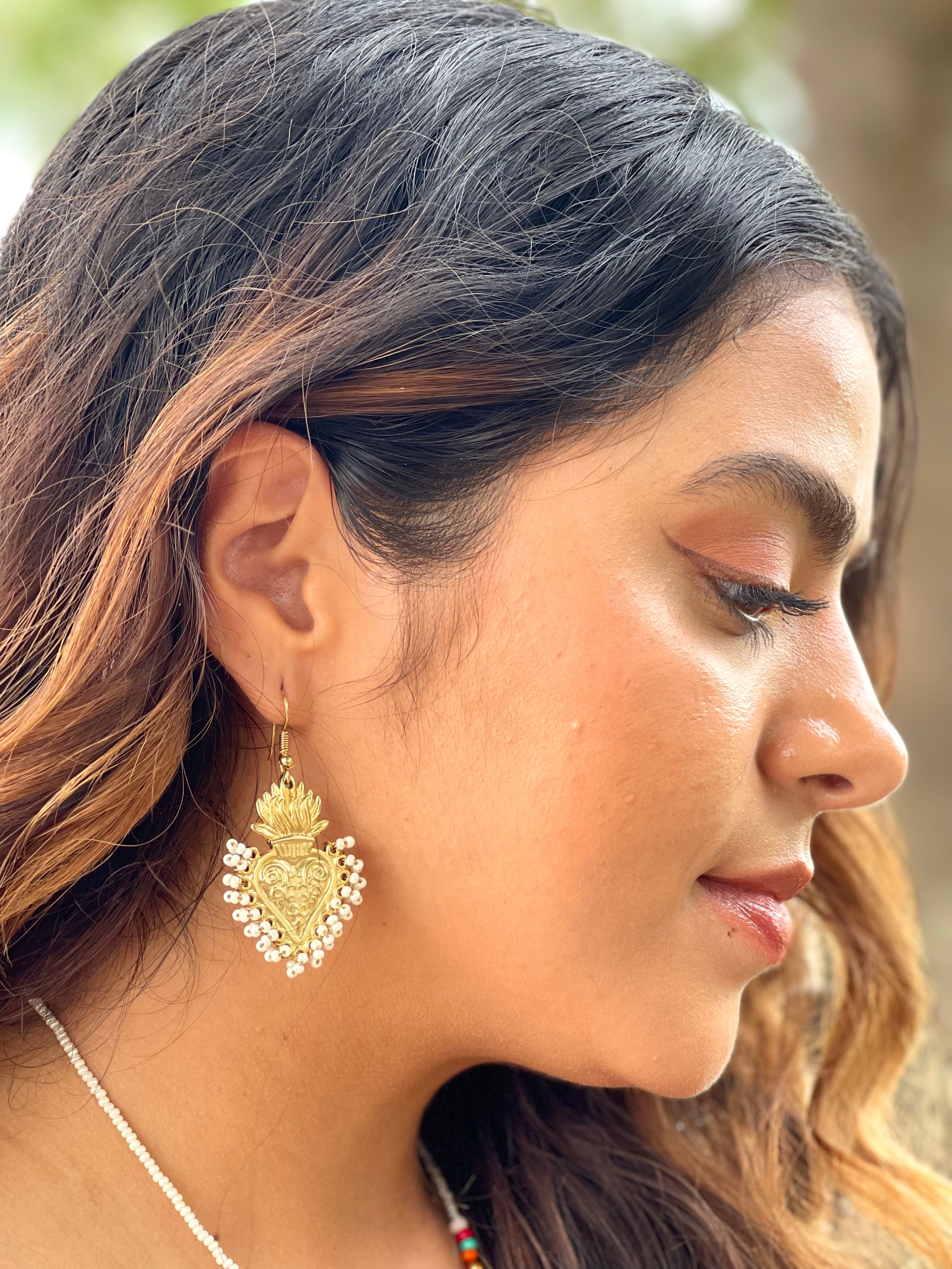 CORAZONCITO SAGRADO - EARRINGS