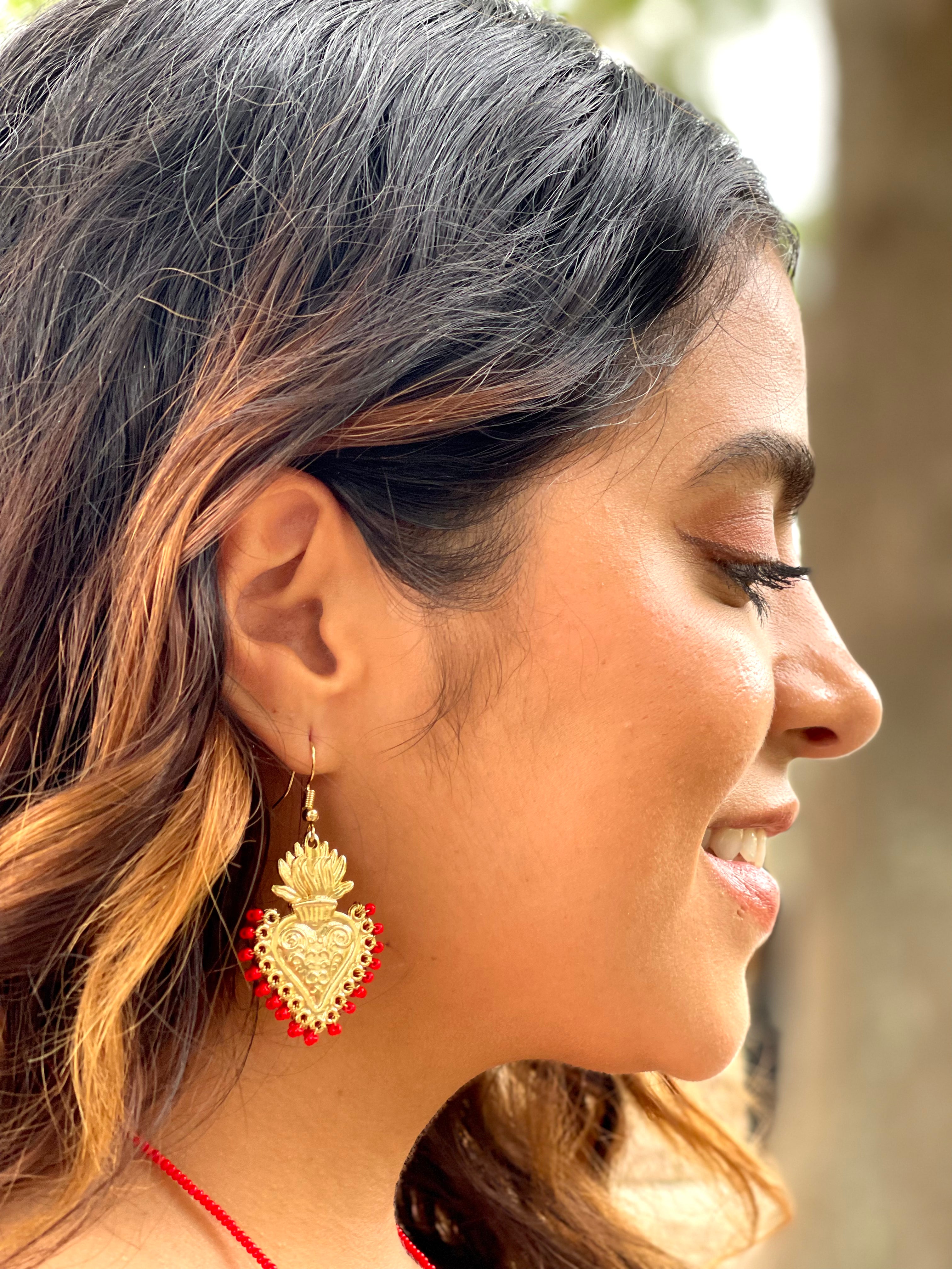 CORAZONCITO SAGRADO - EARRINGS