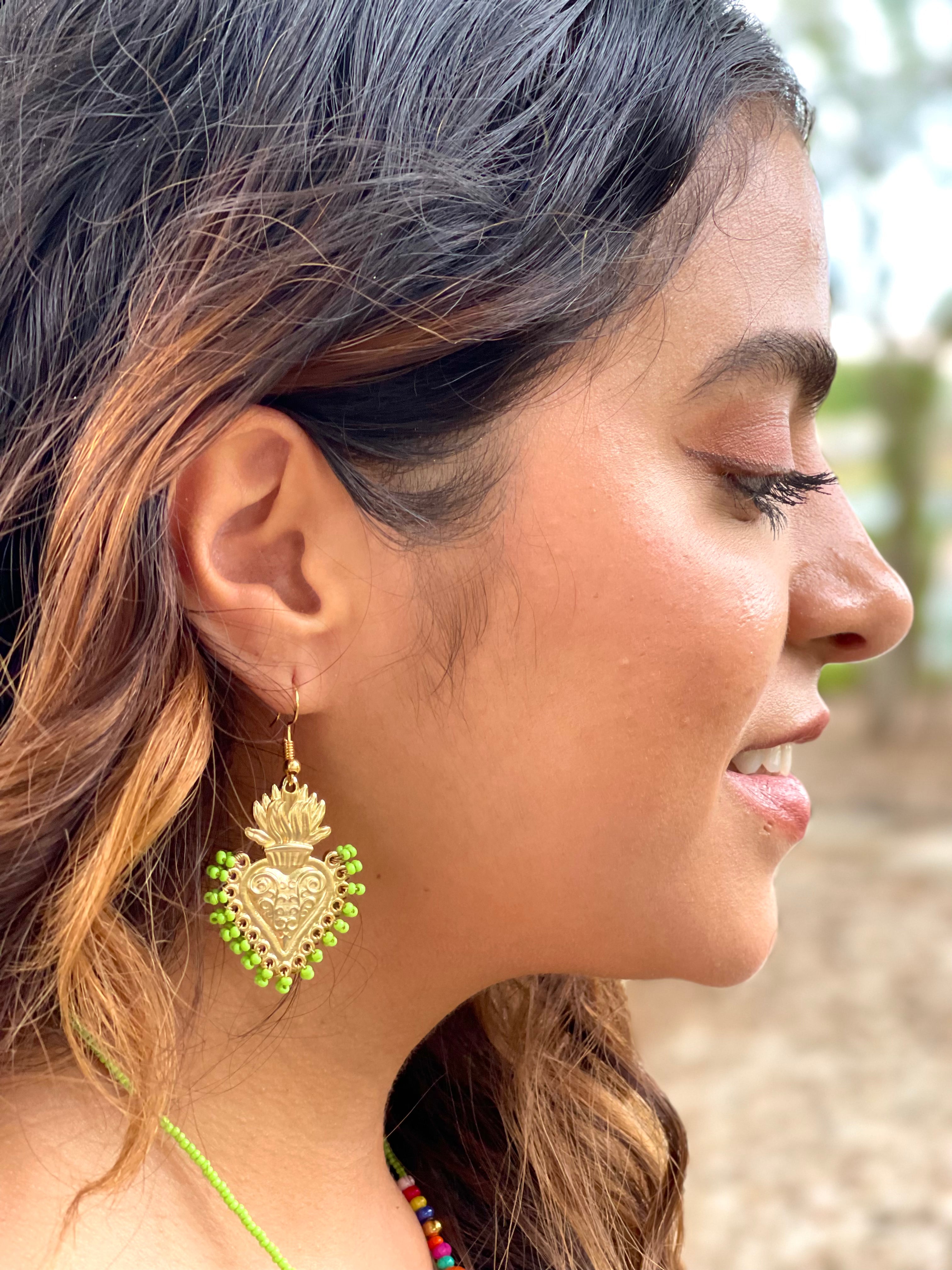 CORAZONCITO SAGRADO - EARRINGS