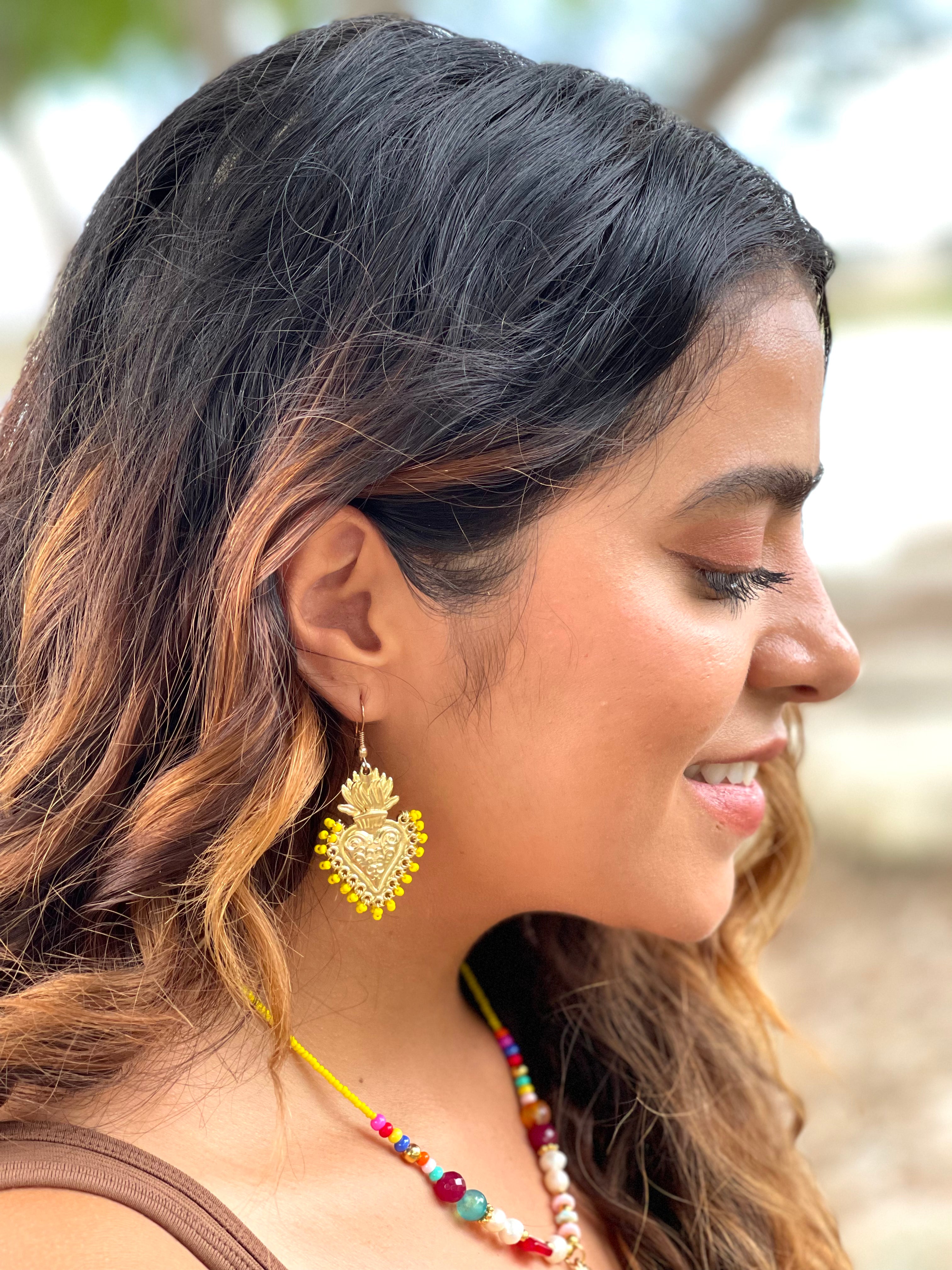 CORAZONCITO SAGRADO - EARRINGS
