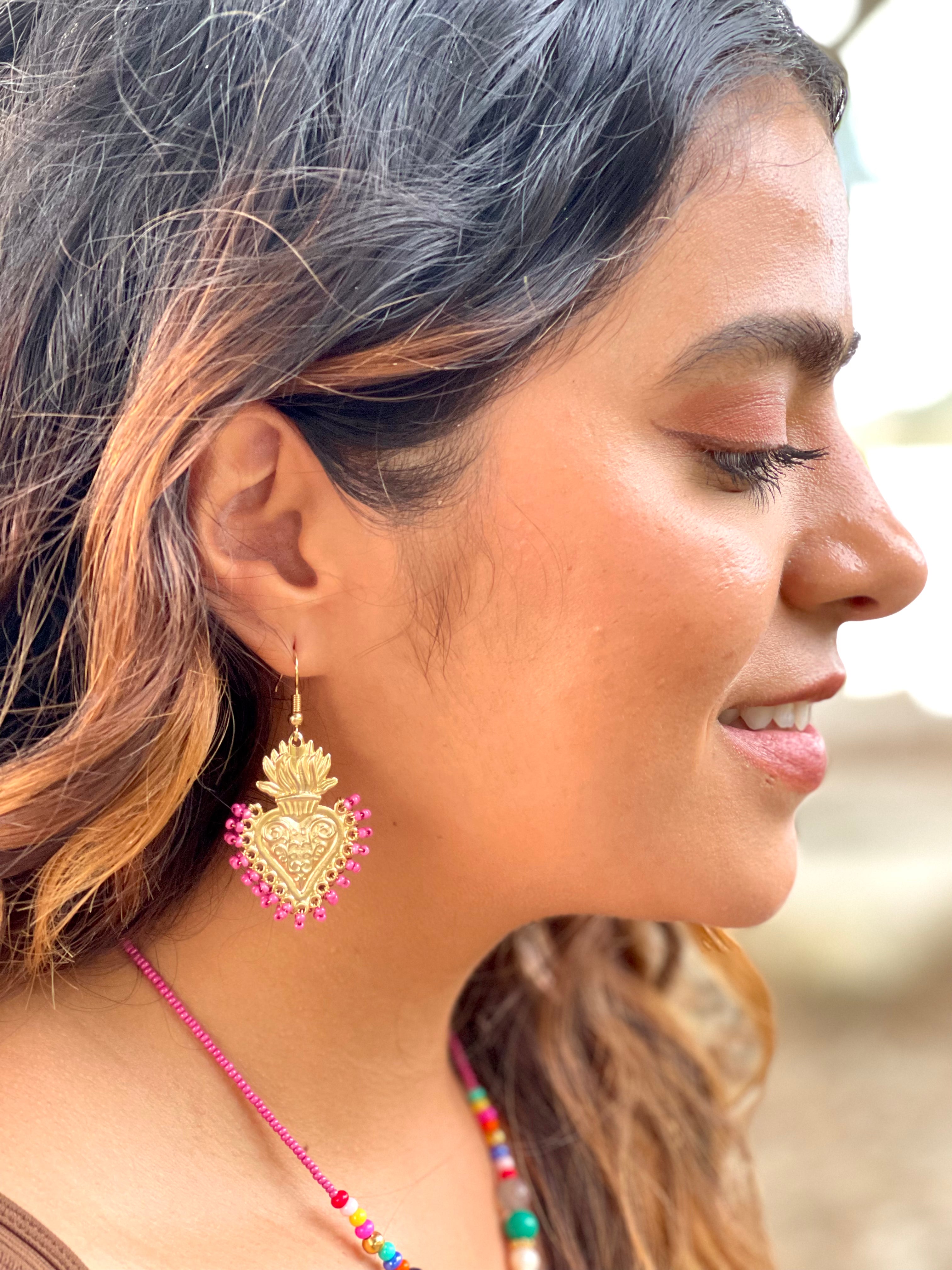 CORAZONCITO SAGRADO - EARRINGS