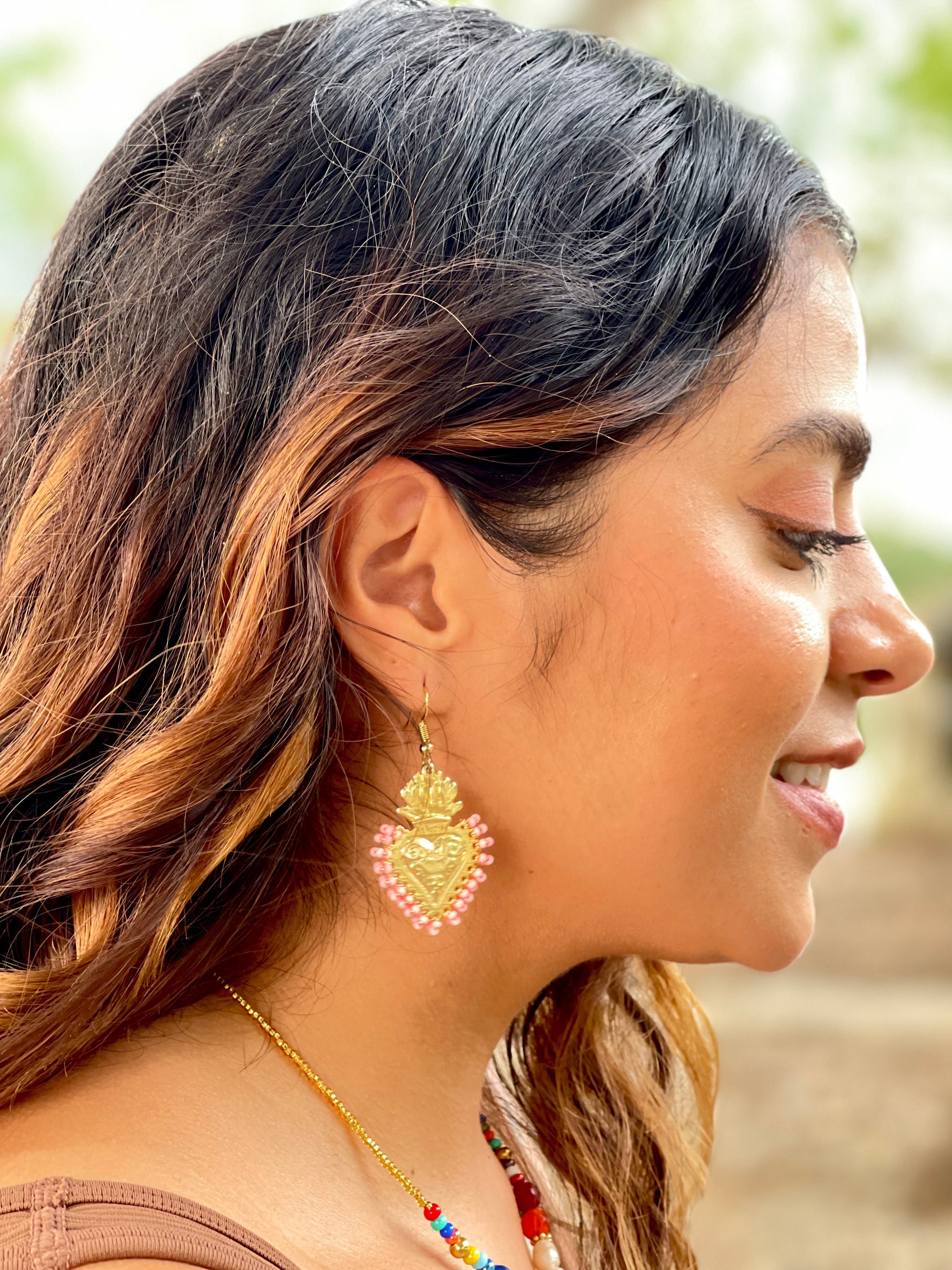 CORAZONCITO SAGRADO - EARRINGS