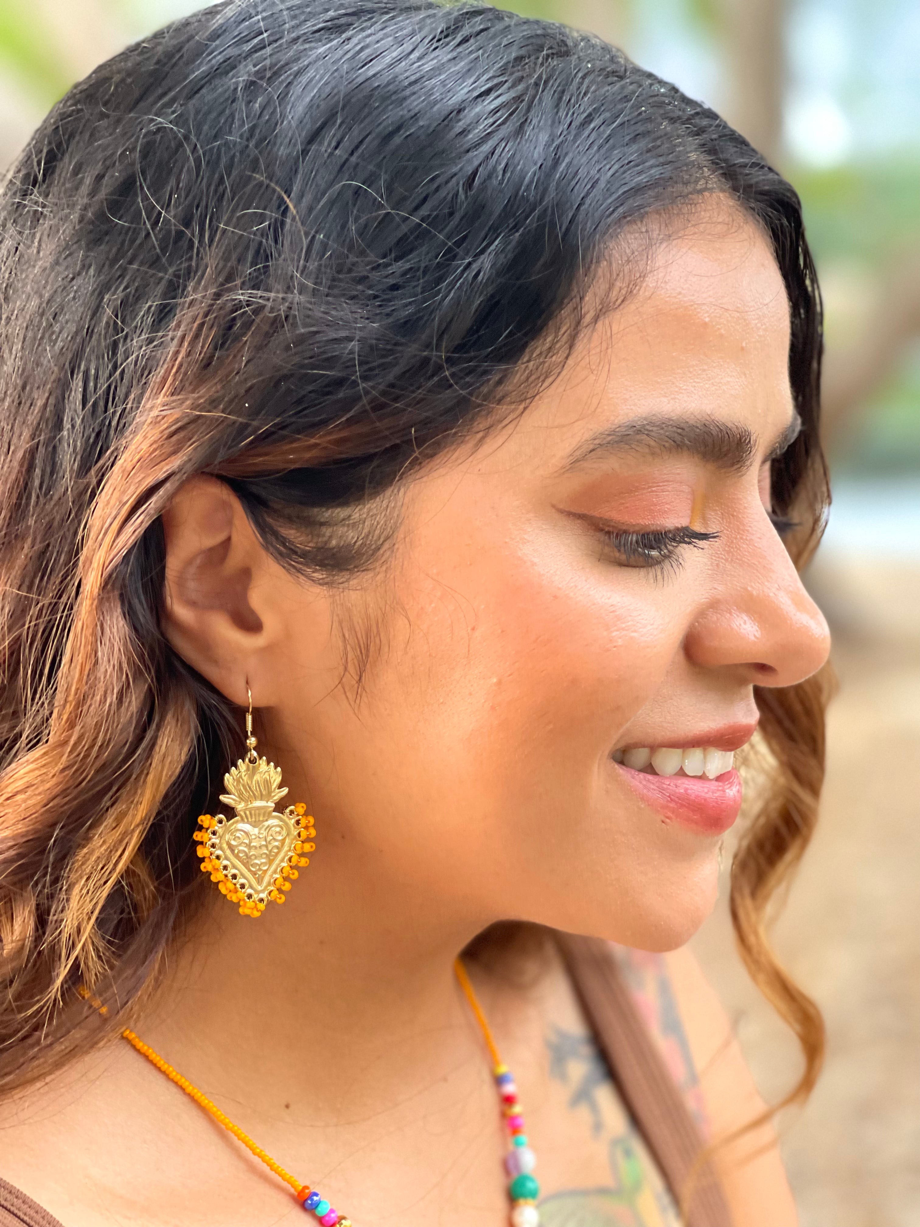 CORAZONCITO SAGRADO - EARRINGS
