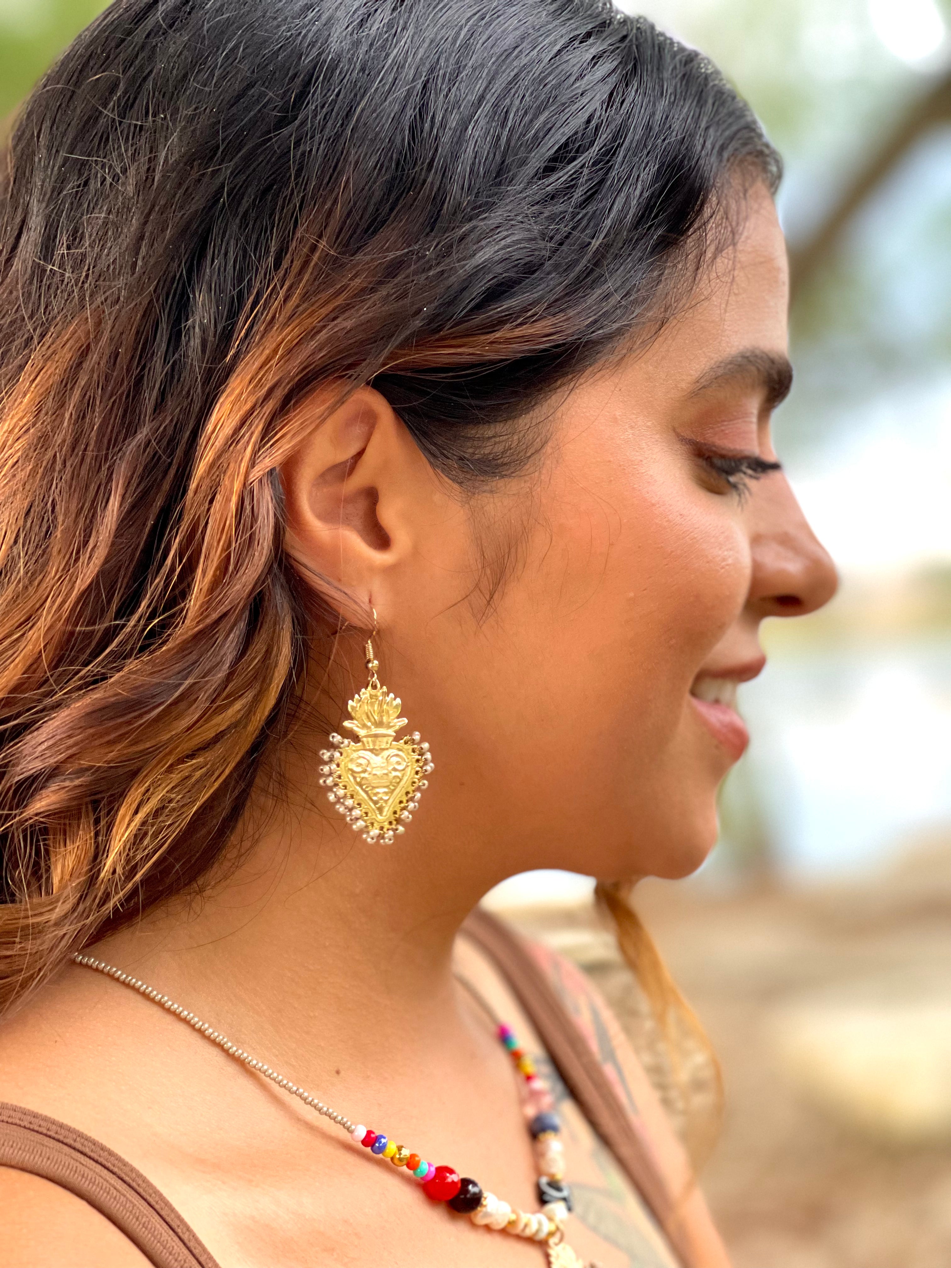 CORAZONCITO SAGRADO - EARRINGS