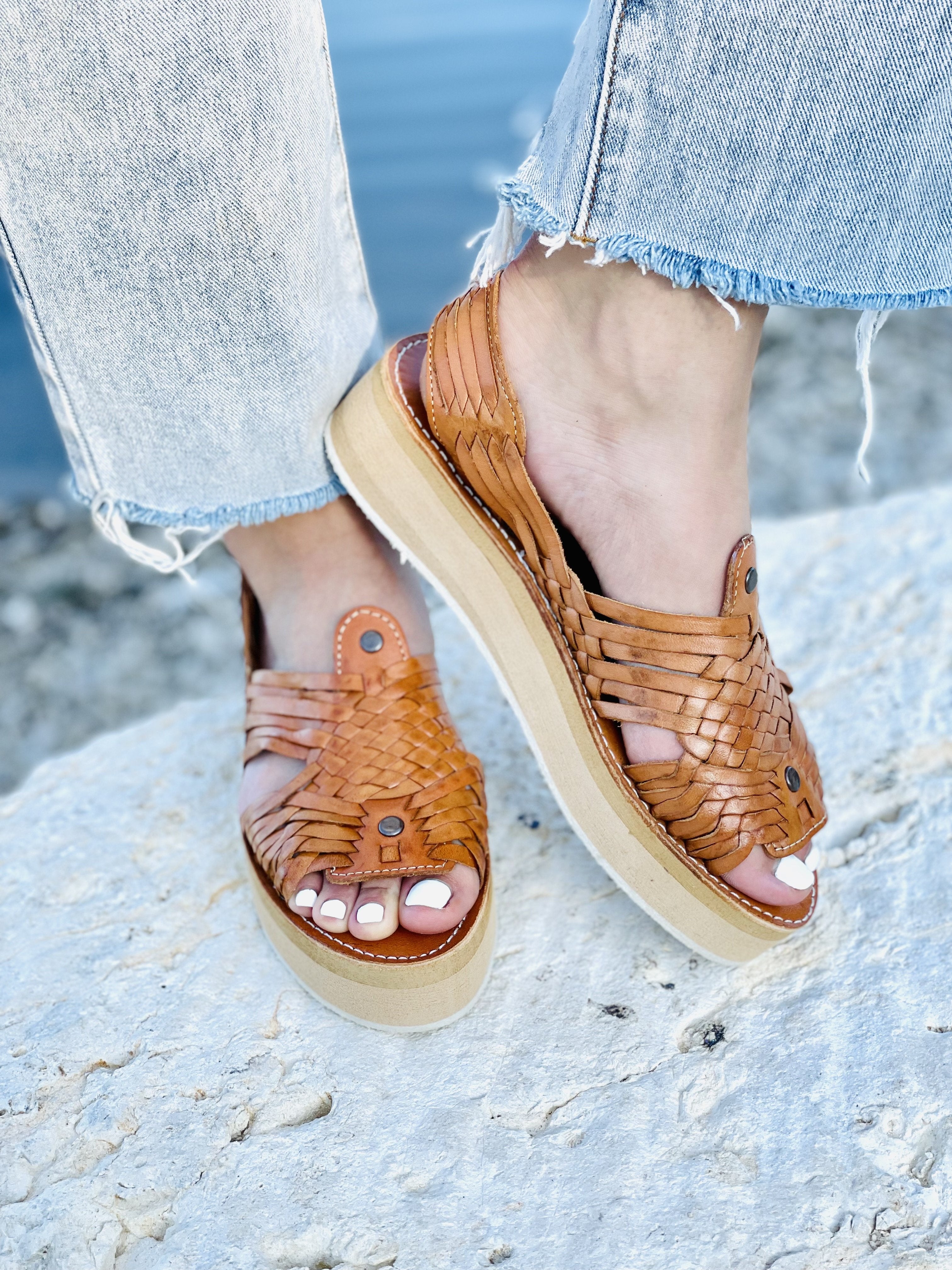 XIMENA PLATFORMS - BROWN
